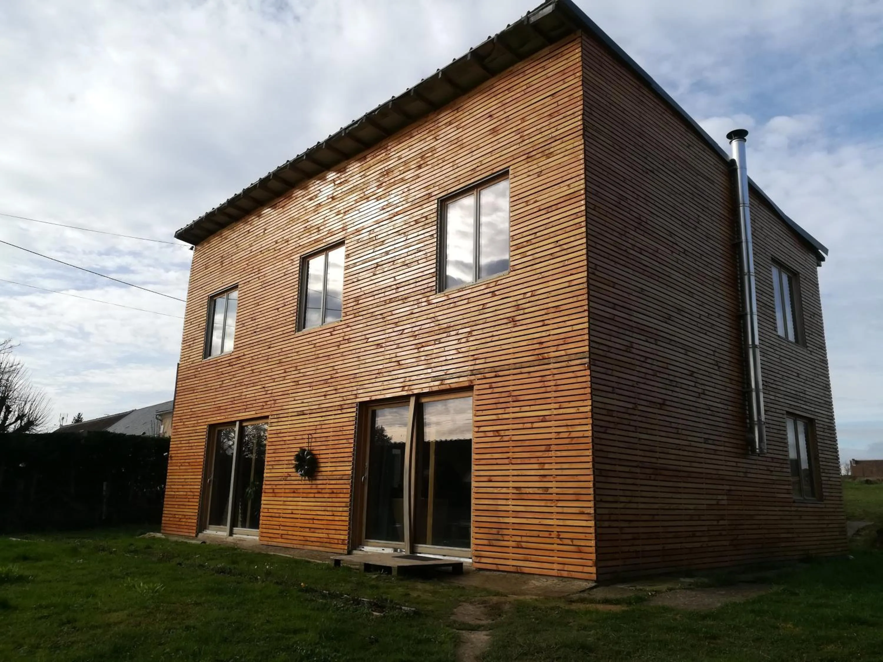 Property building in Maison ecologique en paille