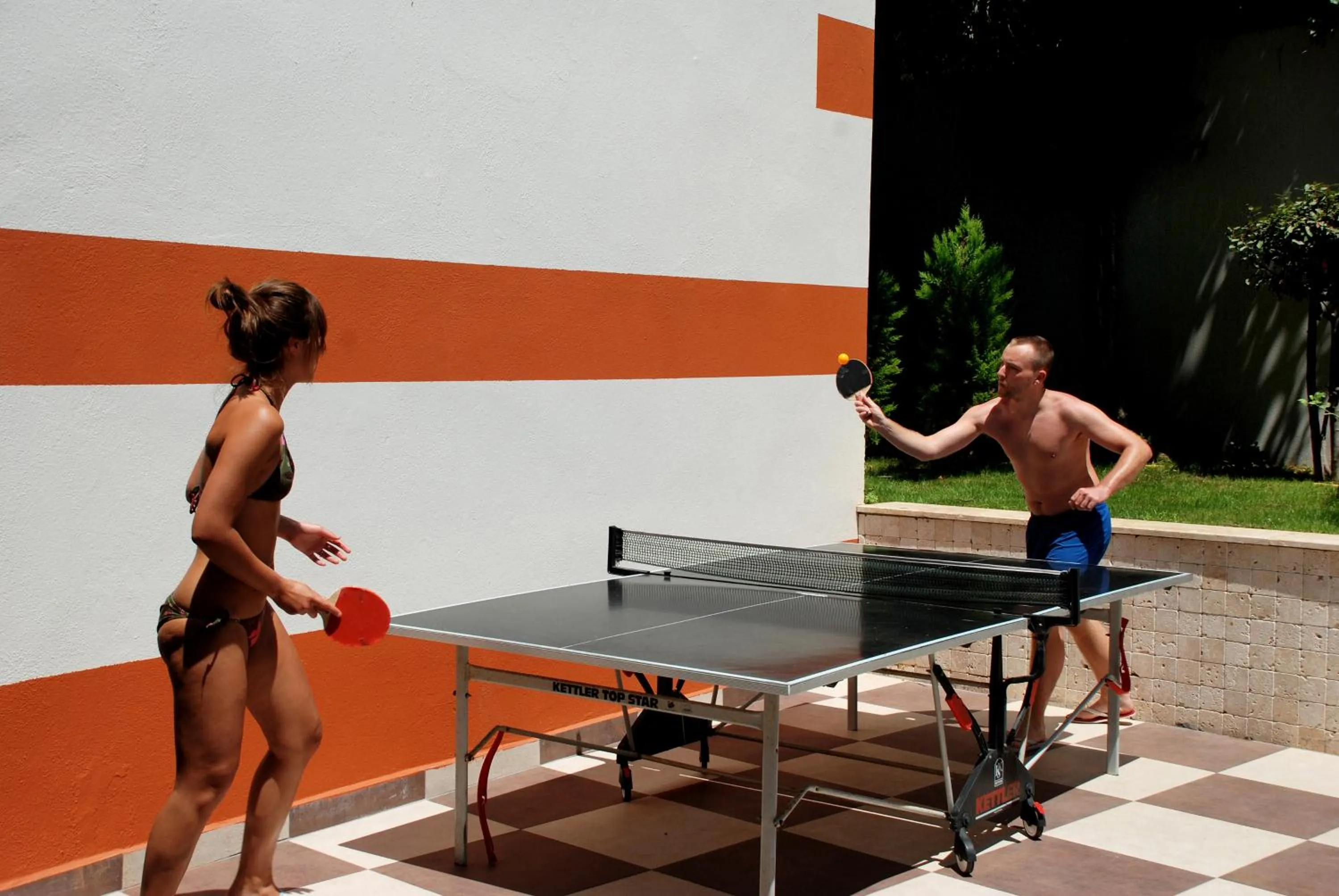 Table tennis in Grand Okan Hotel