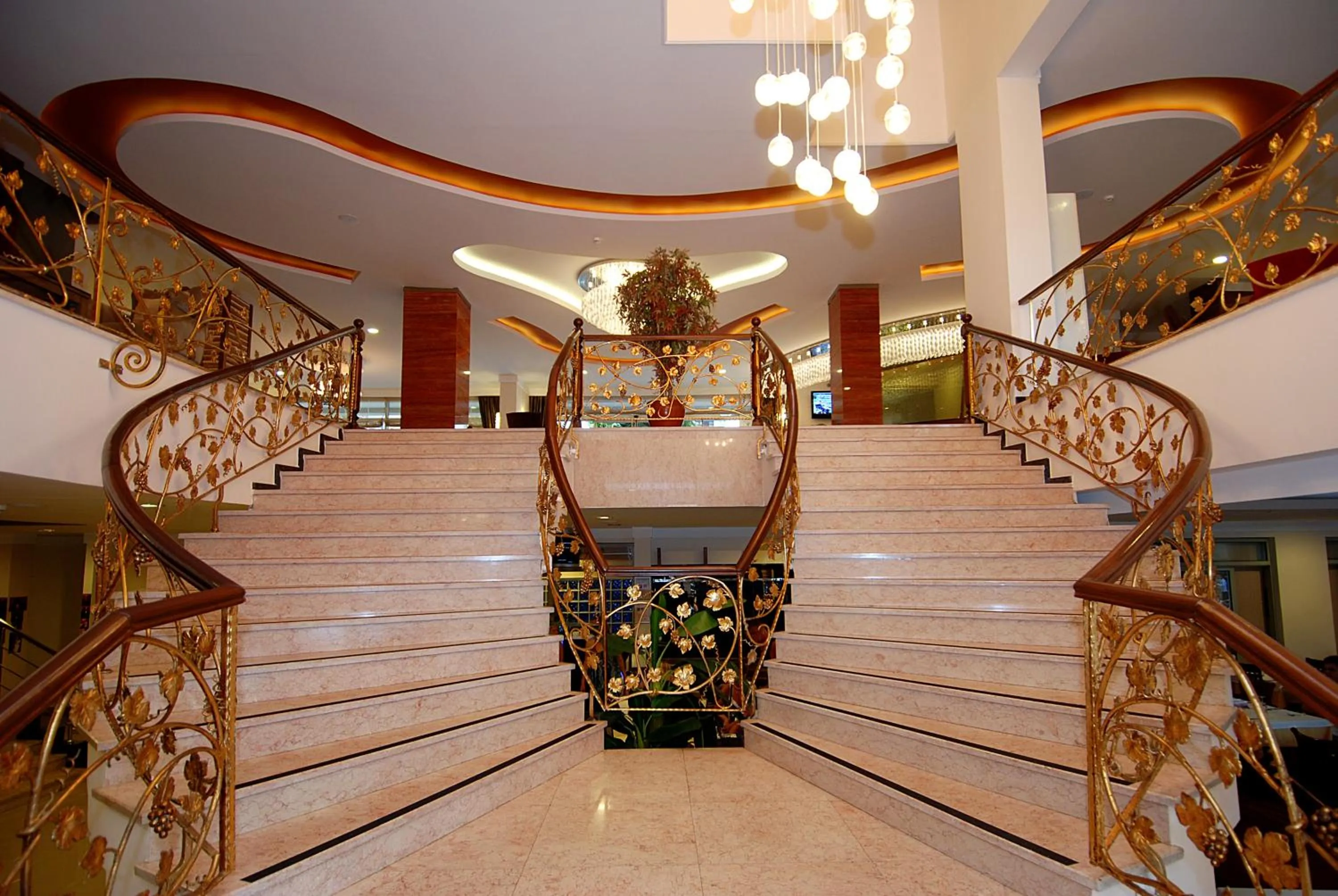 Lobby or reception in Grand Okan Hotel
