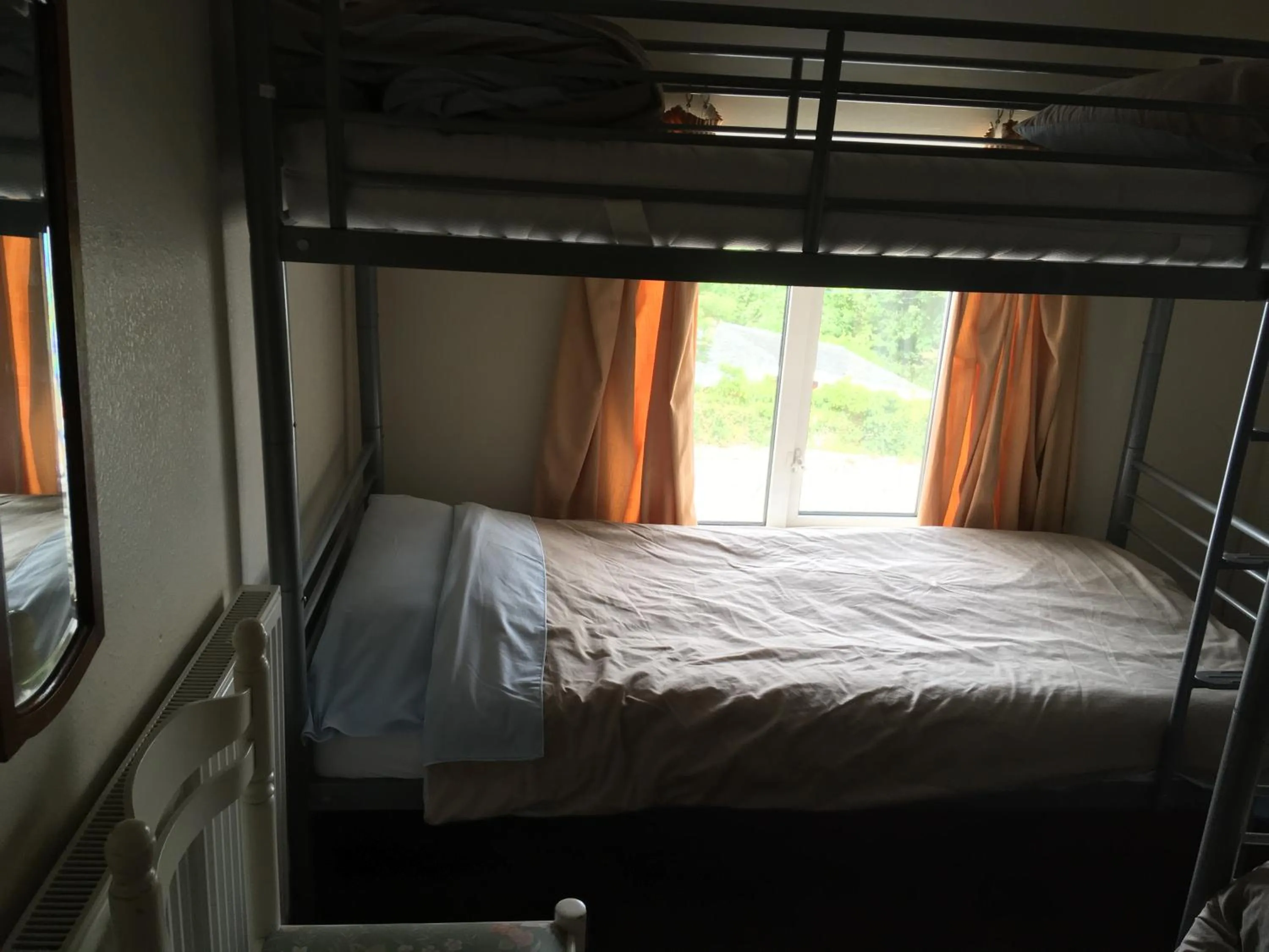 bunk bed, Bed in Pantyrathro International Hostel