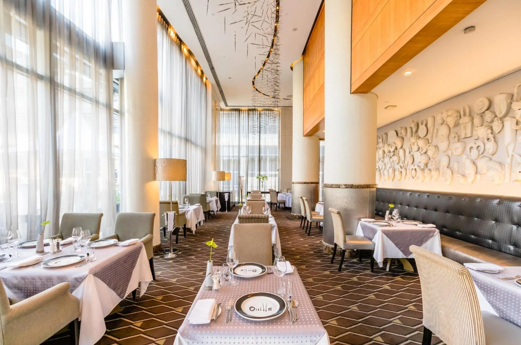 Restaurant/places to eat in InterContinental Johannesburg OR Tambo Airport Hotel by IHG