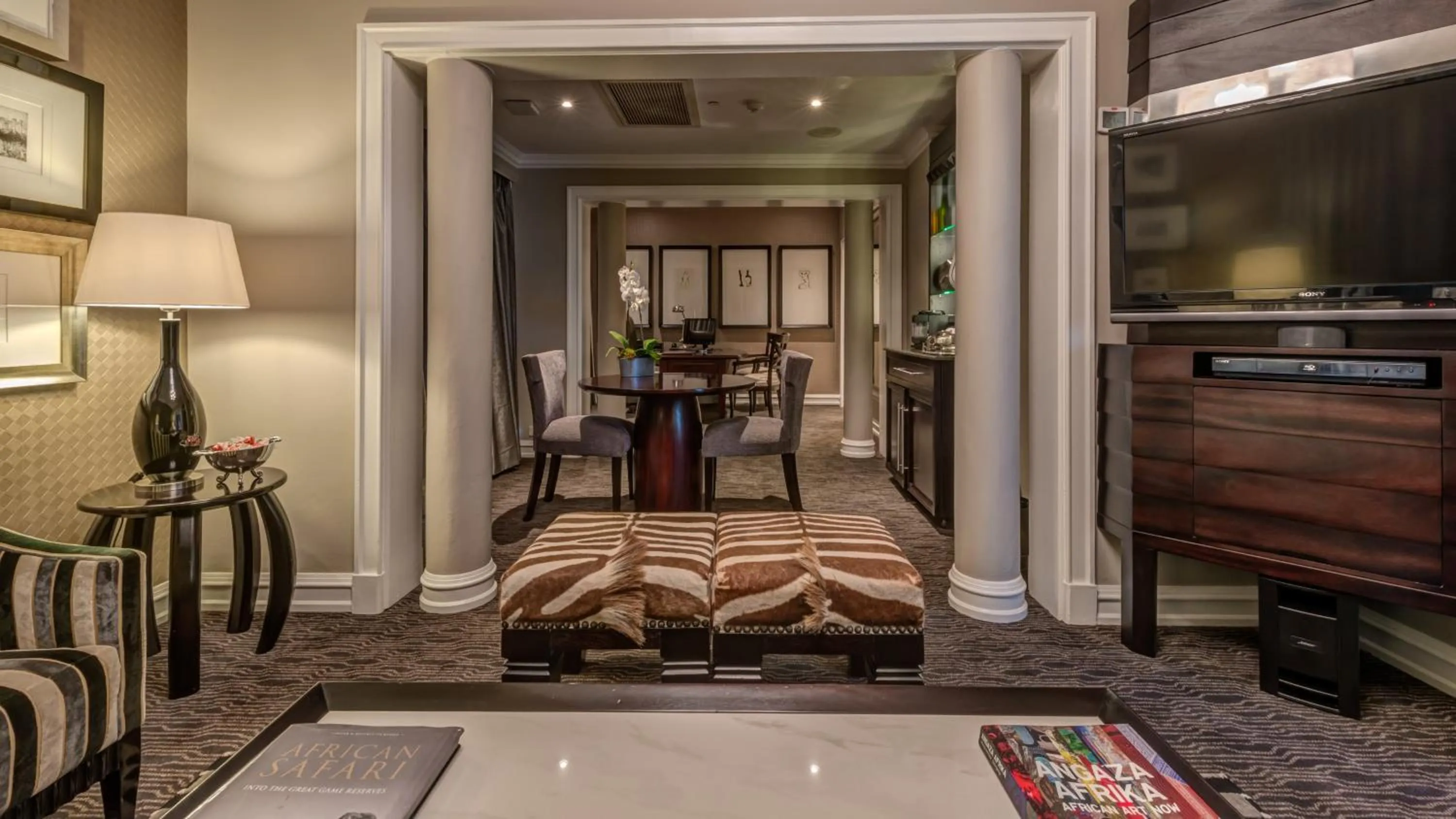 Photo of the whole room, Bed in InterContinental Johannesburg OR Tambo Airport Hotel by IHG