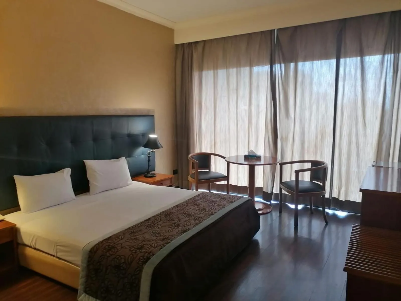 Bed in Charles Hotel