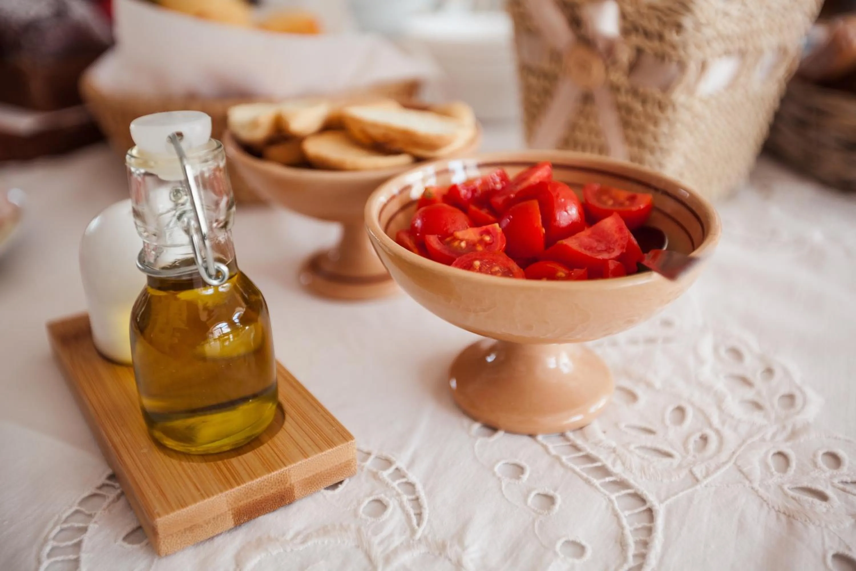 Food in I Trulli del Tupparello