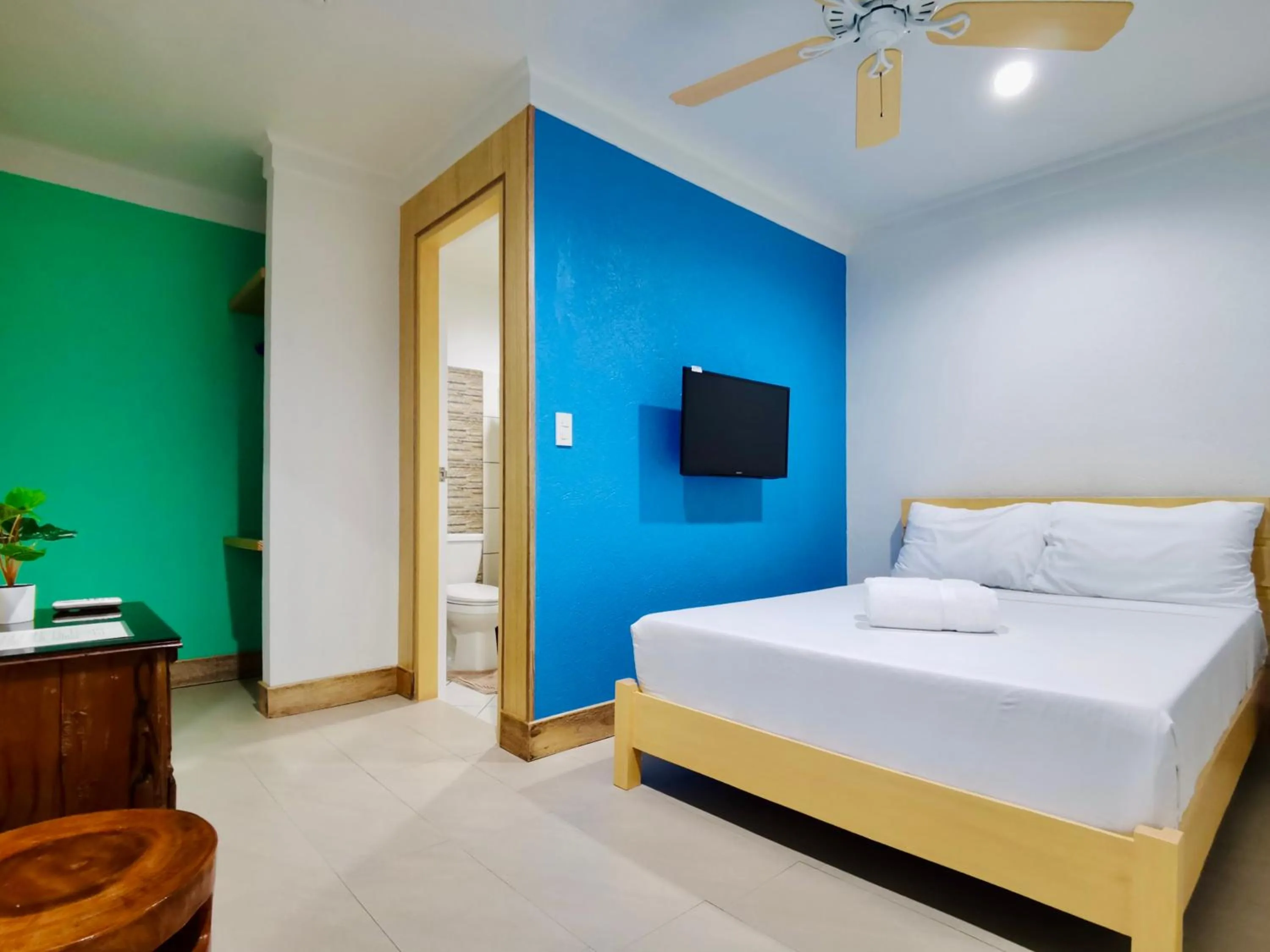 Bed in Den Den Guesthouse