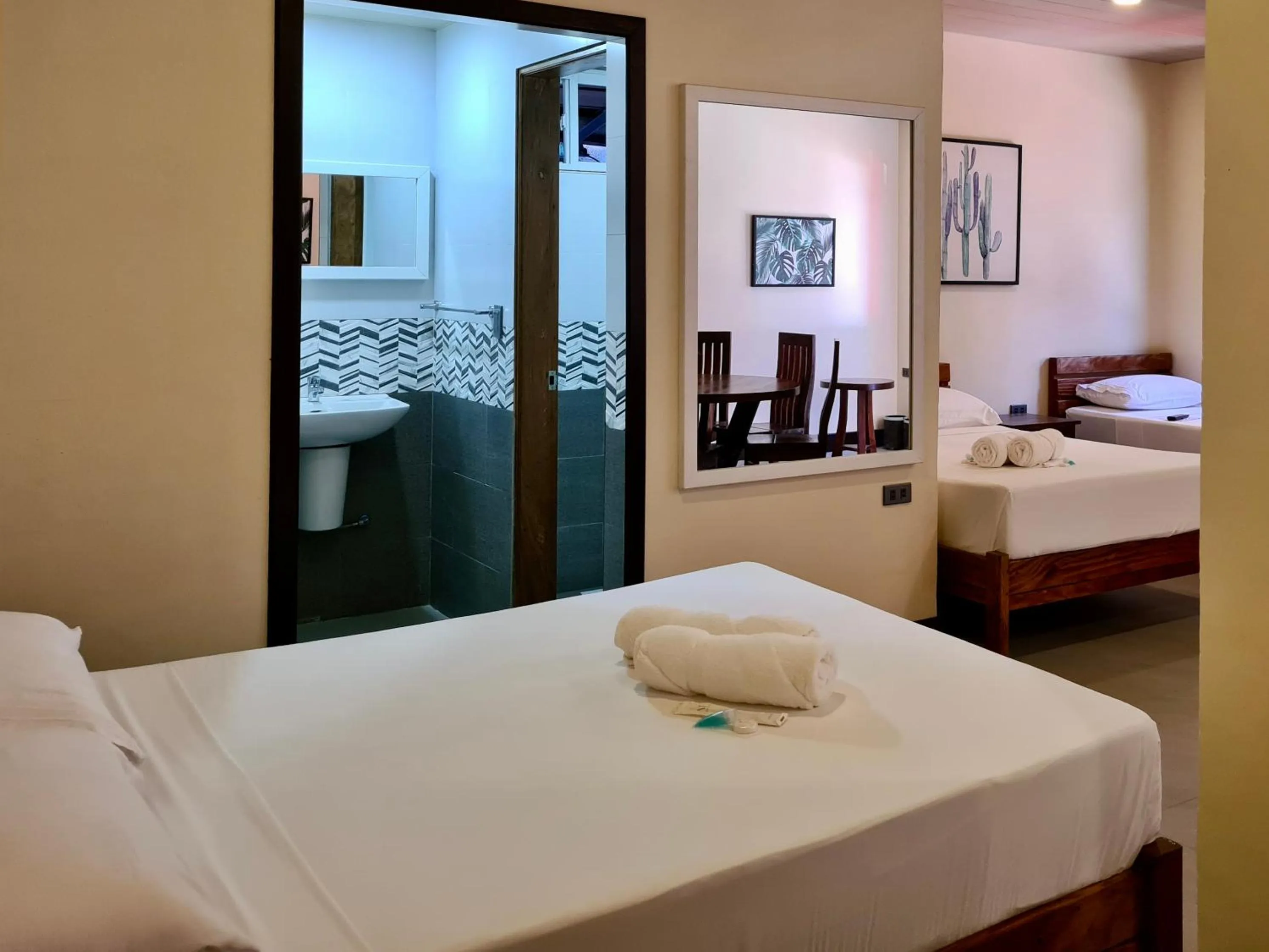 Bed in Den Den Guesthouse