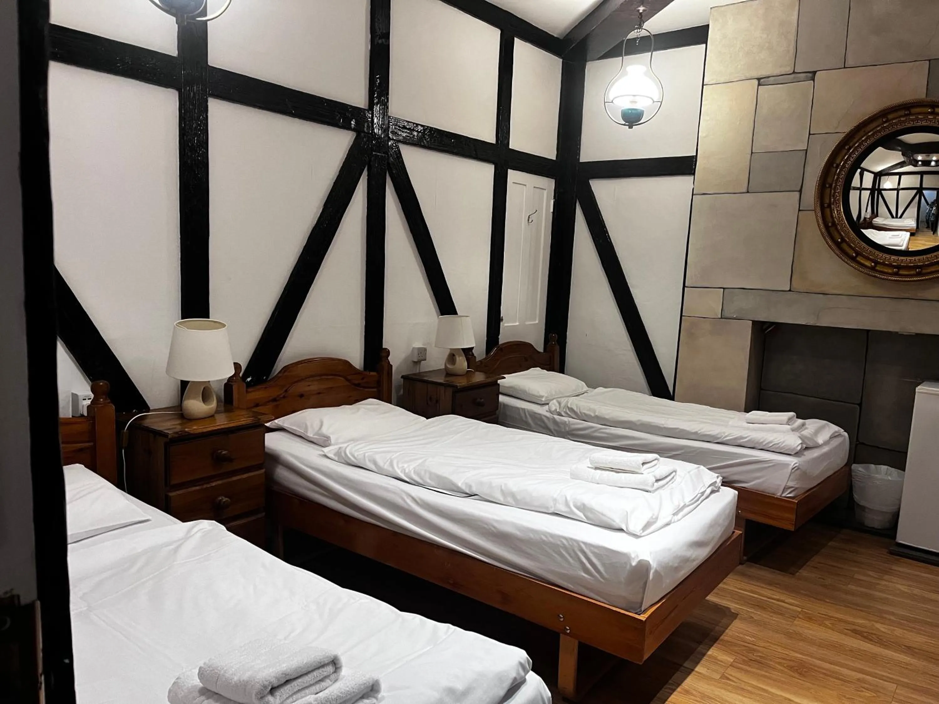 Bed in Dolphin Hotel