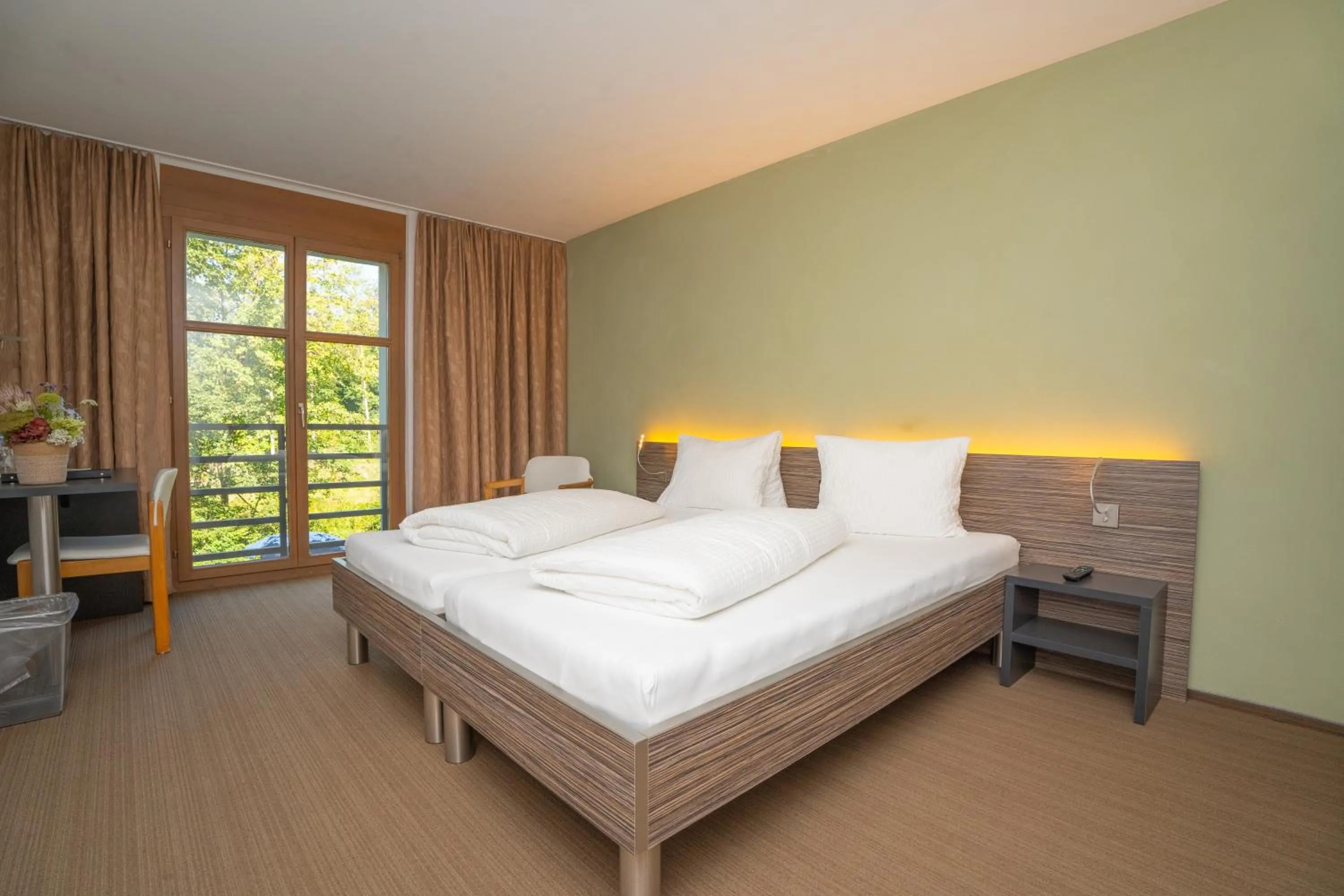 Photo of the whole room, Bed in Hotel Restaurant Seegarten