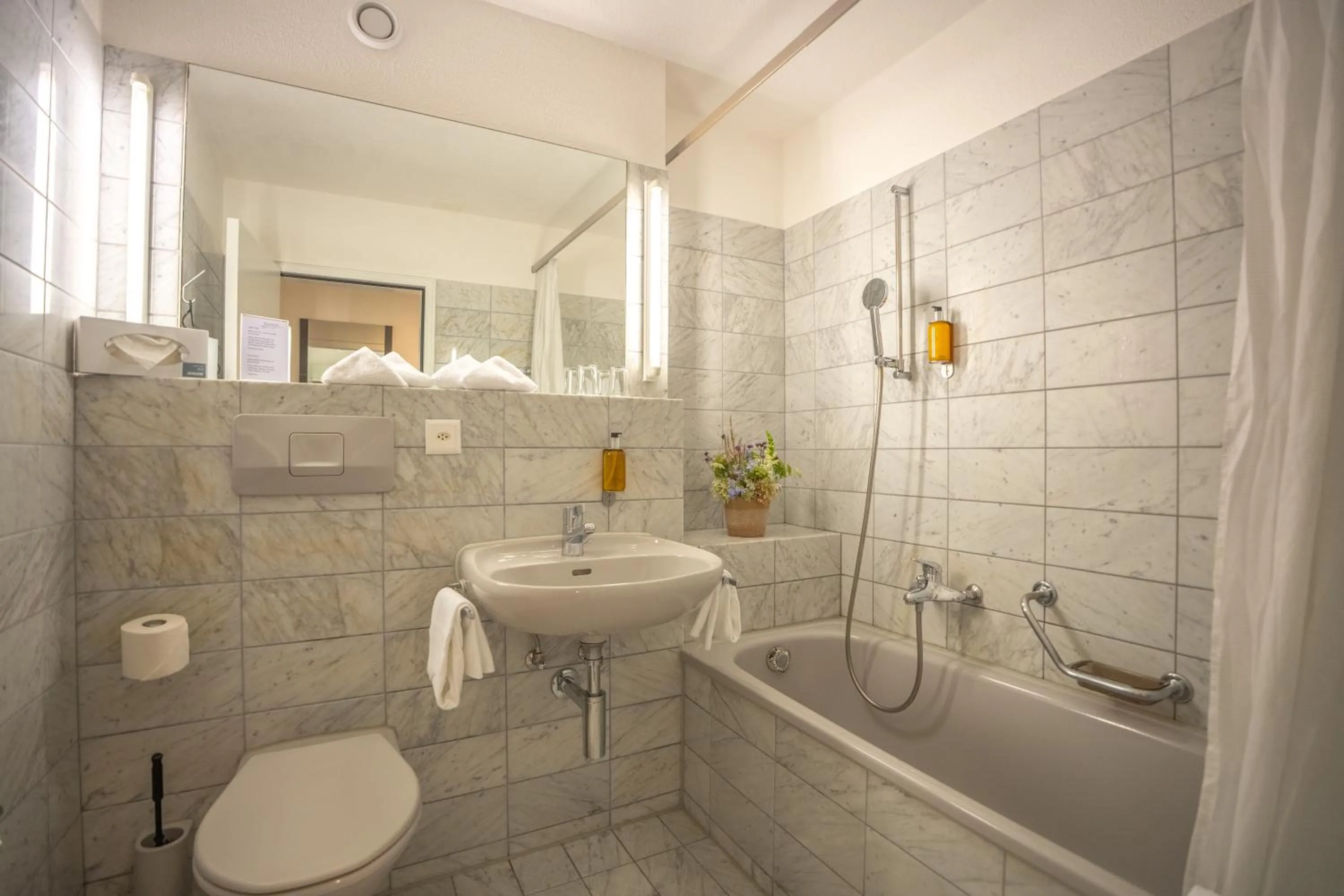 Bathroom in Hotel Restaurant Seegarten