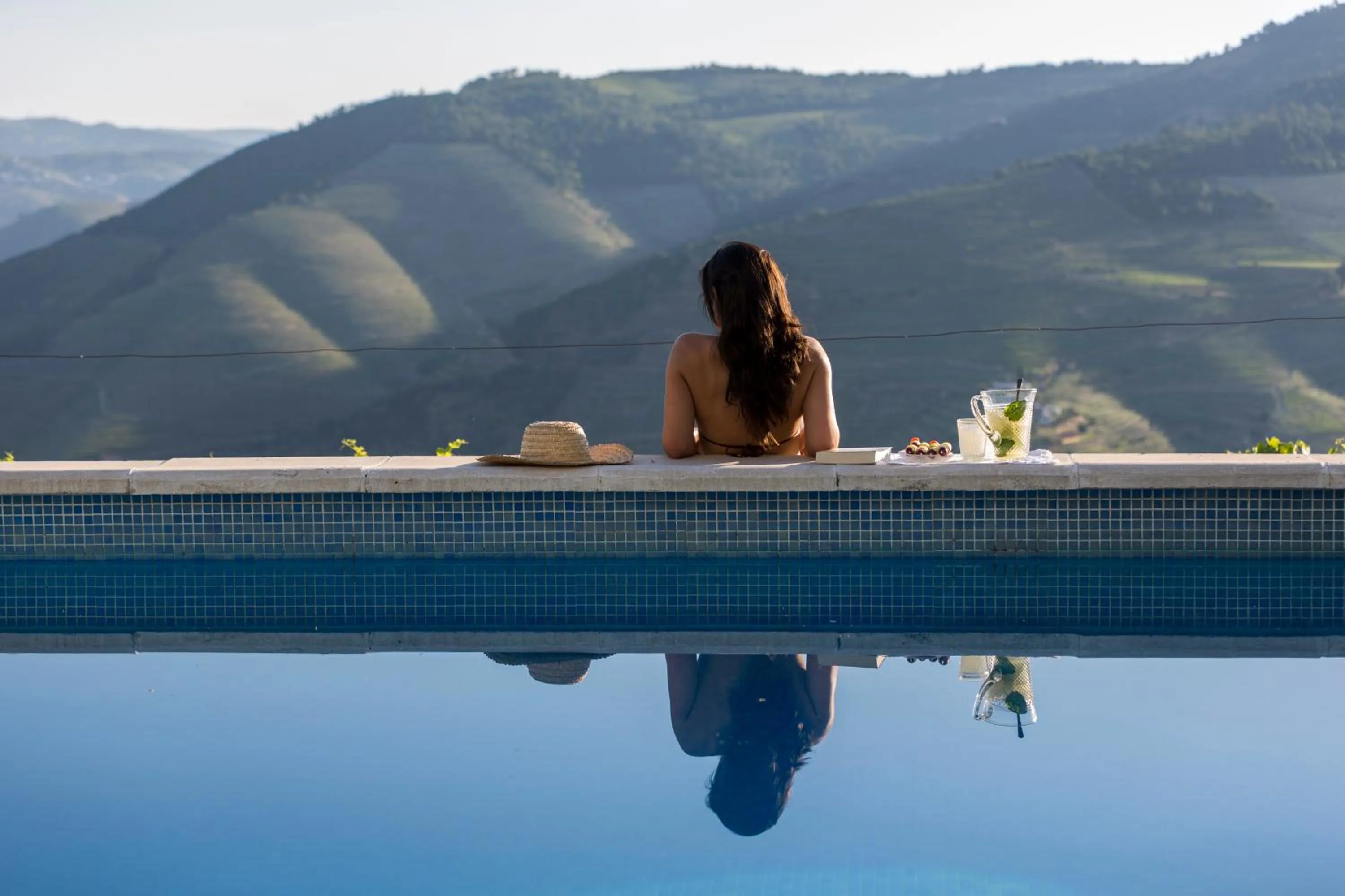 Pool view in Casa De Casal De Loivos