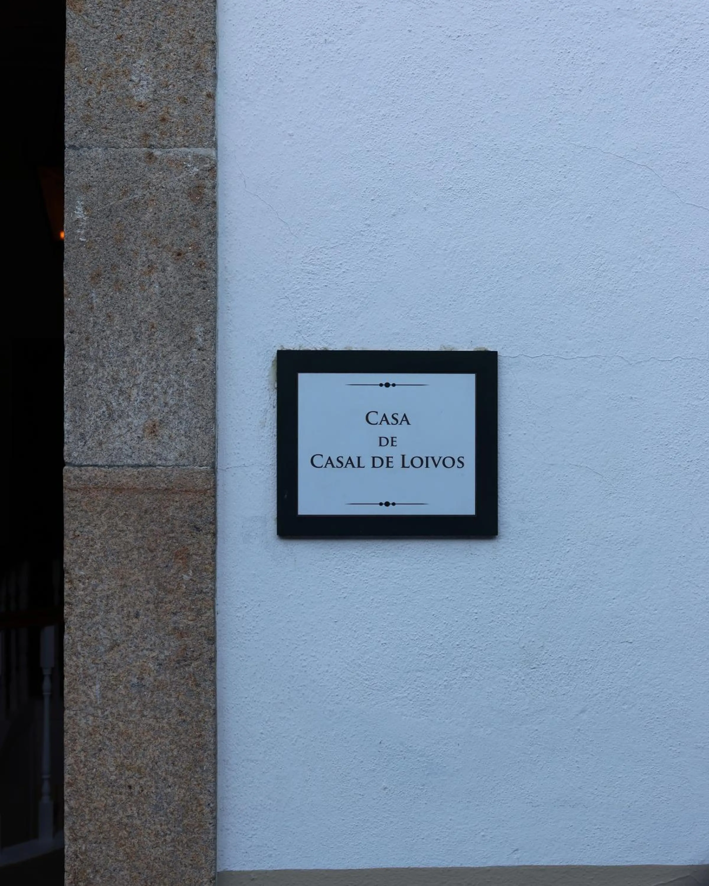 Facade/entrance in Casa De Casal De Loivos