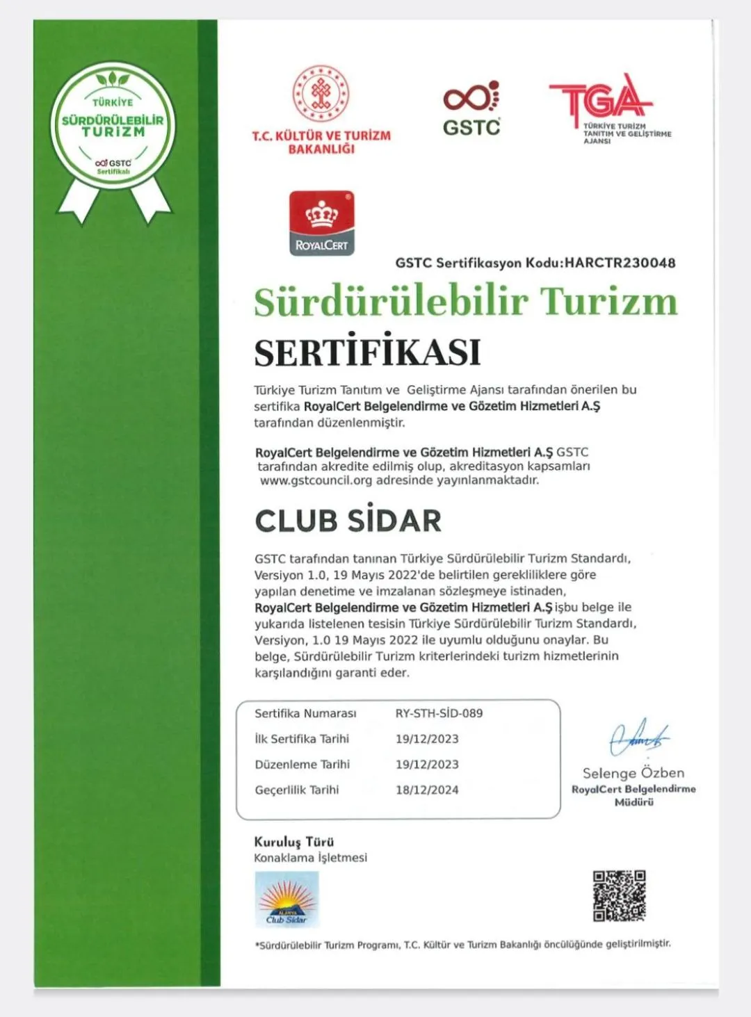 Club Sidar Apart Hotel