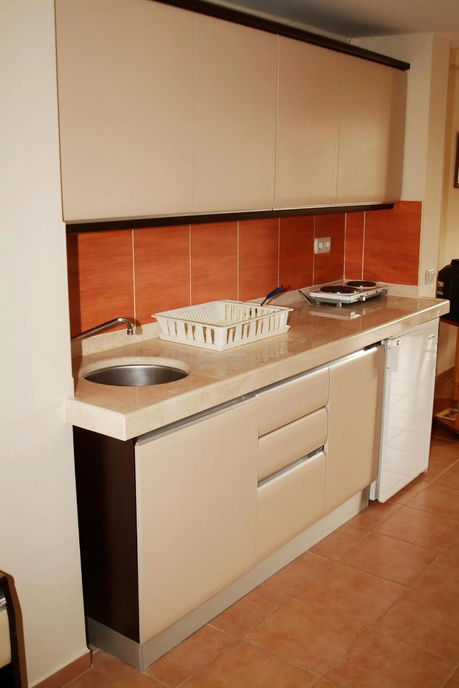 Kitchen or kitchenette in Club Sidar Apart Hotel