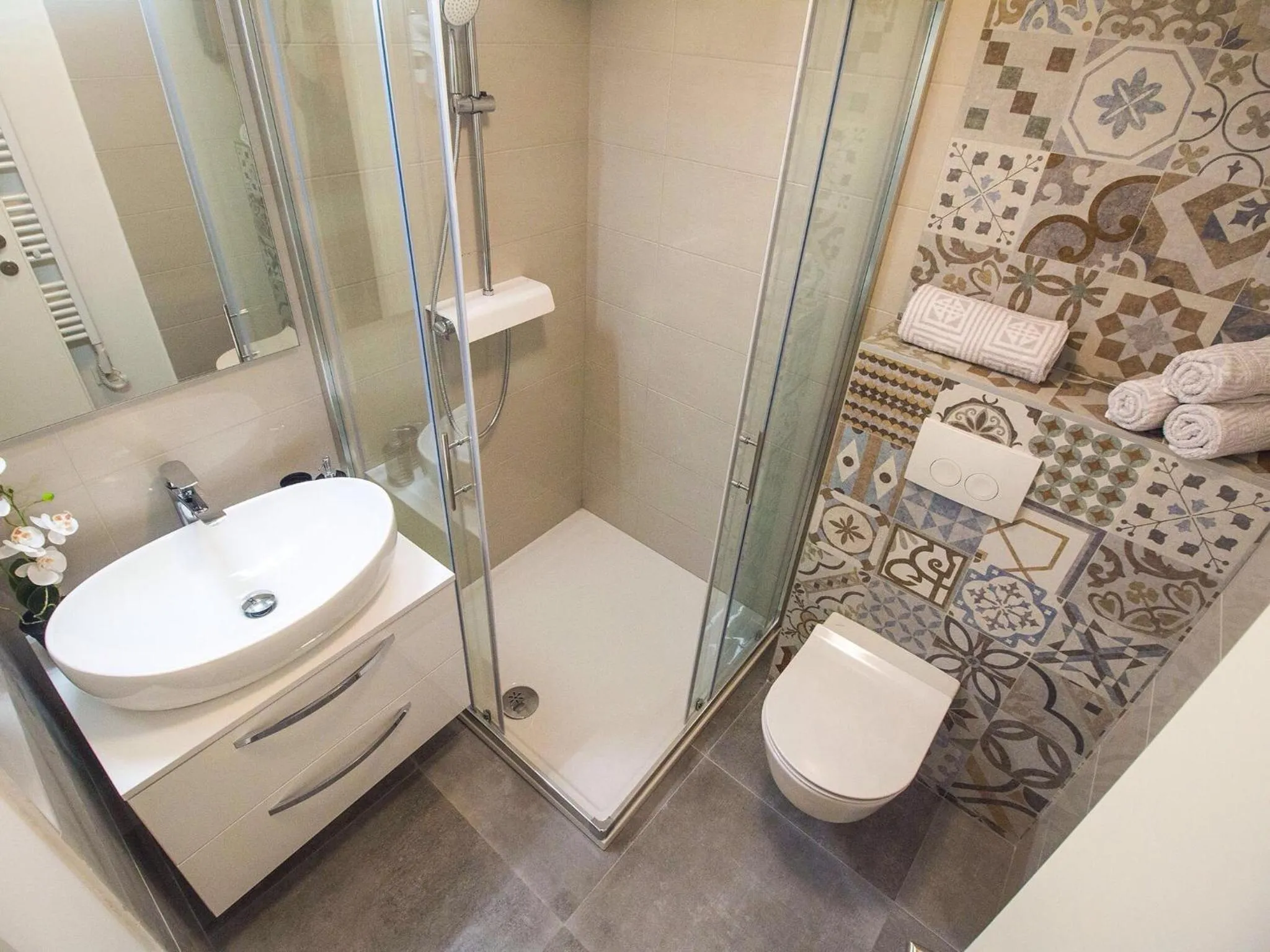 Bathroom in Luxury Rooms Pino