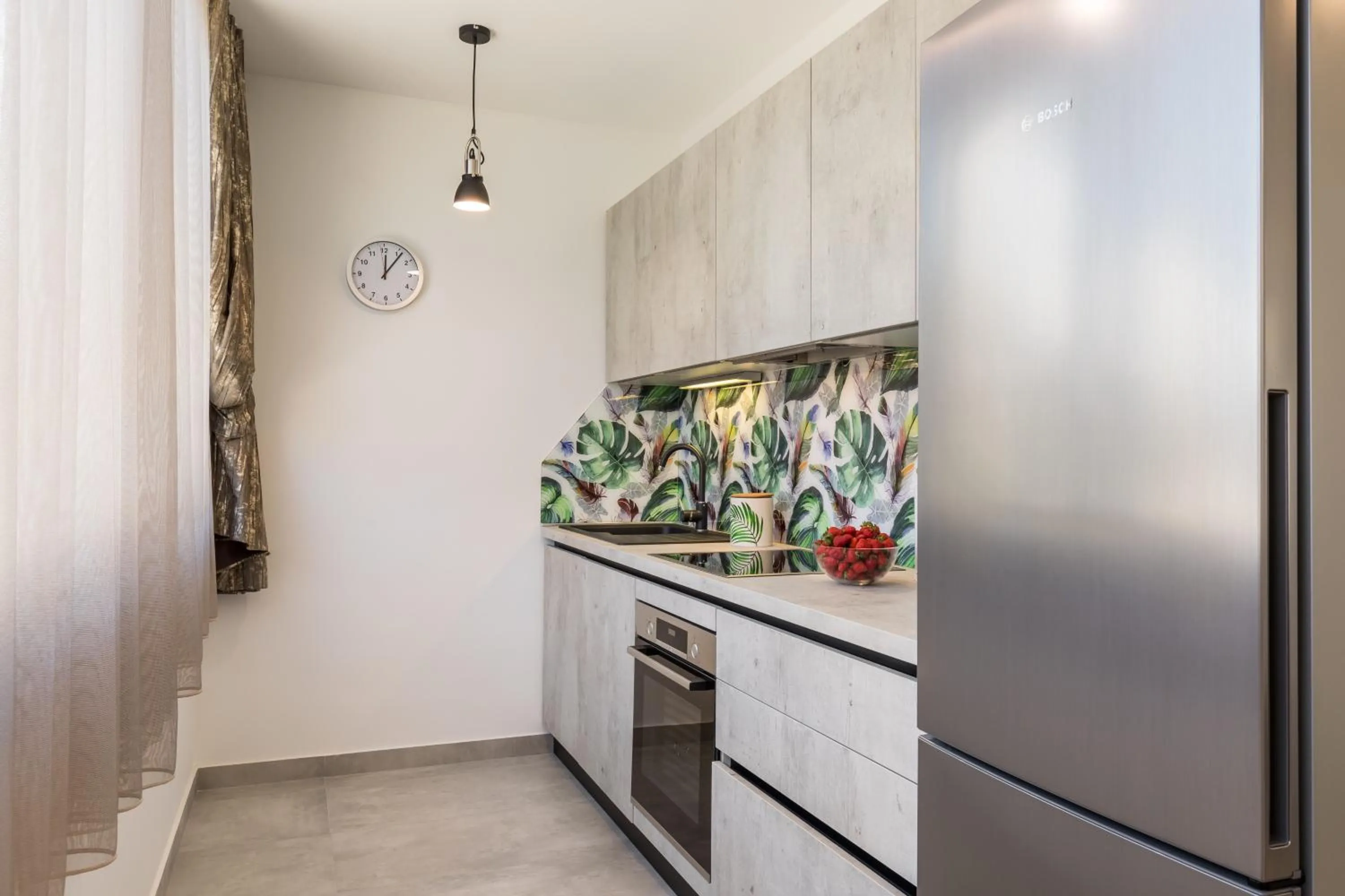 Kitchen or kitchenette in Luxury Rooms Pino