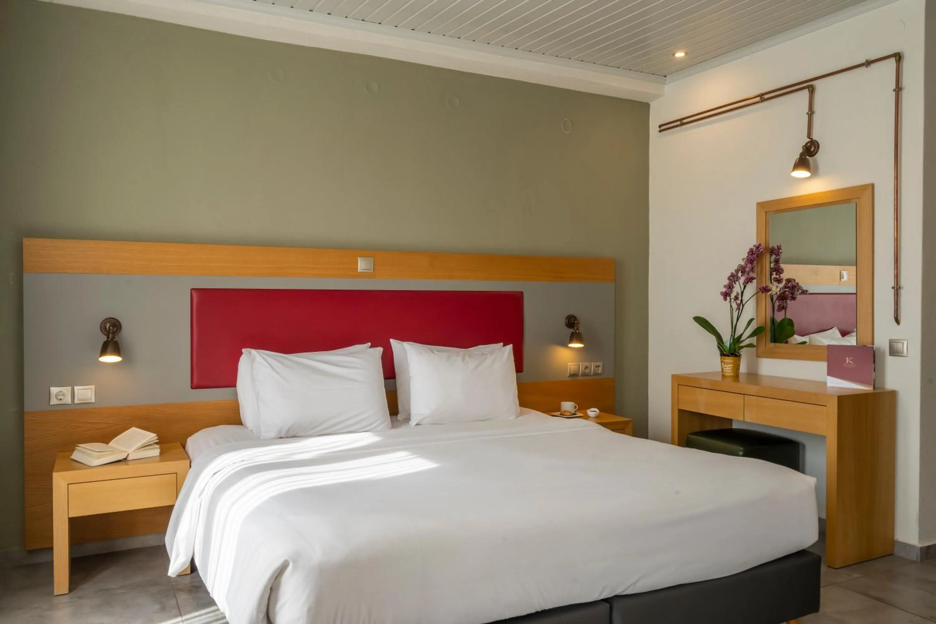 Bed in Kastalia Boutique Hotel