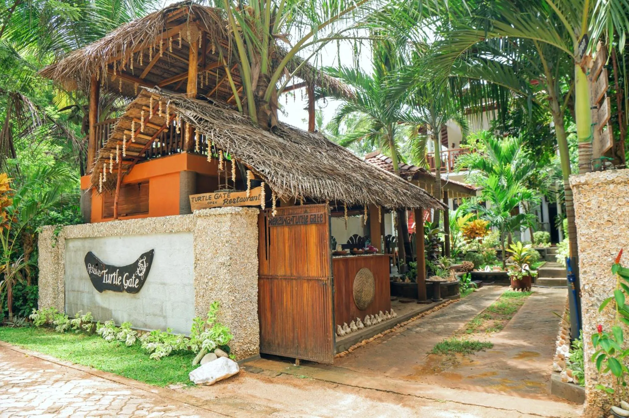 Property building in Rekawa Turtle Gate Hotel