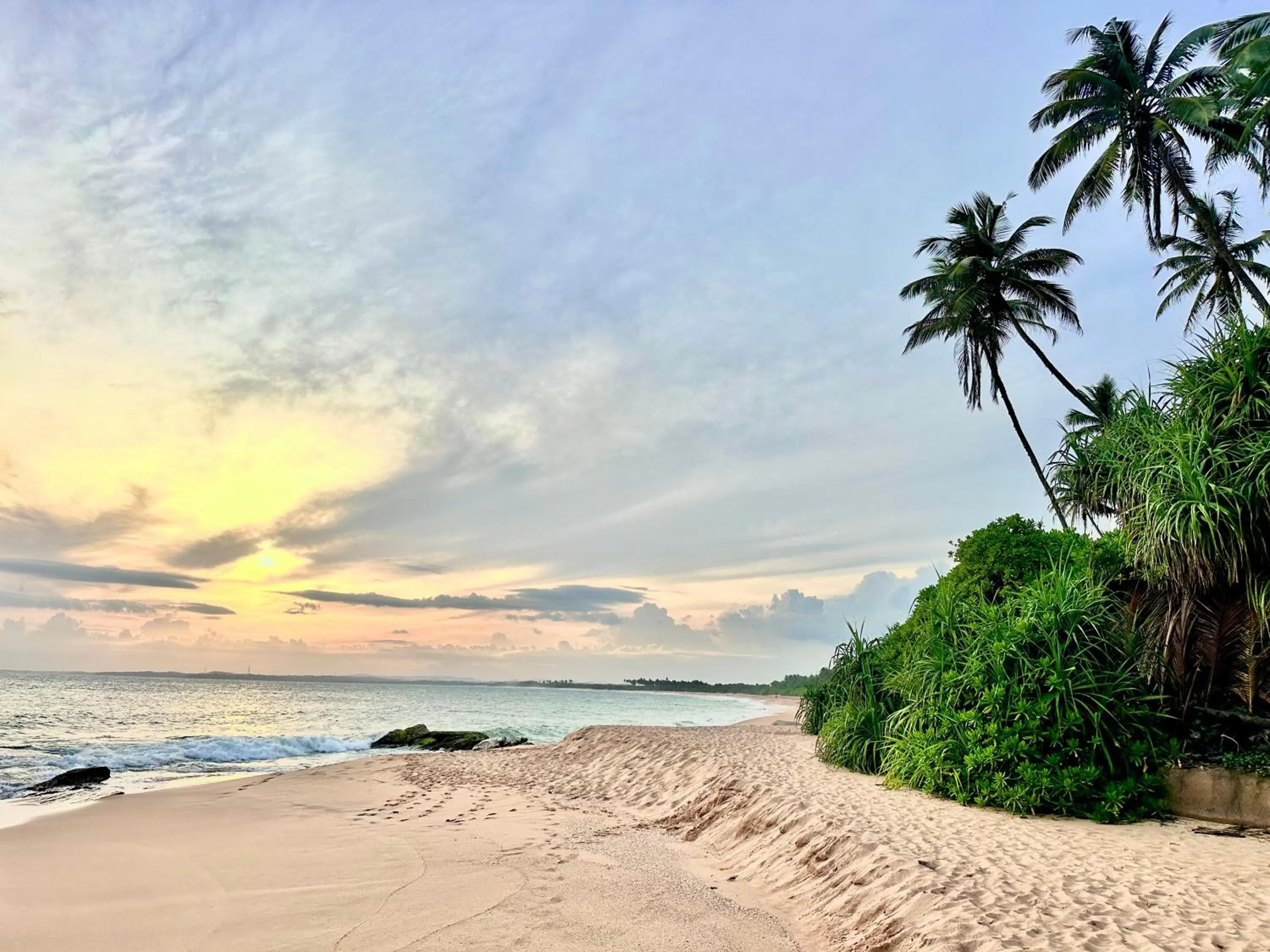 Beach in Rekawa Turtle Gate Hotel
