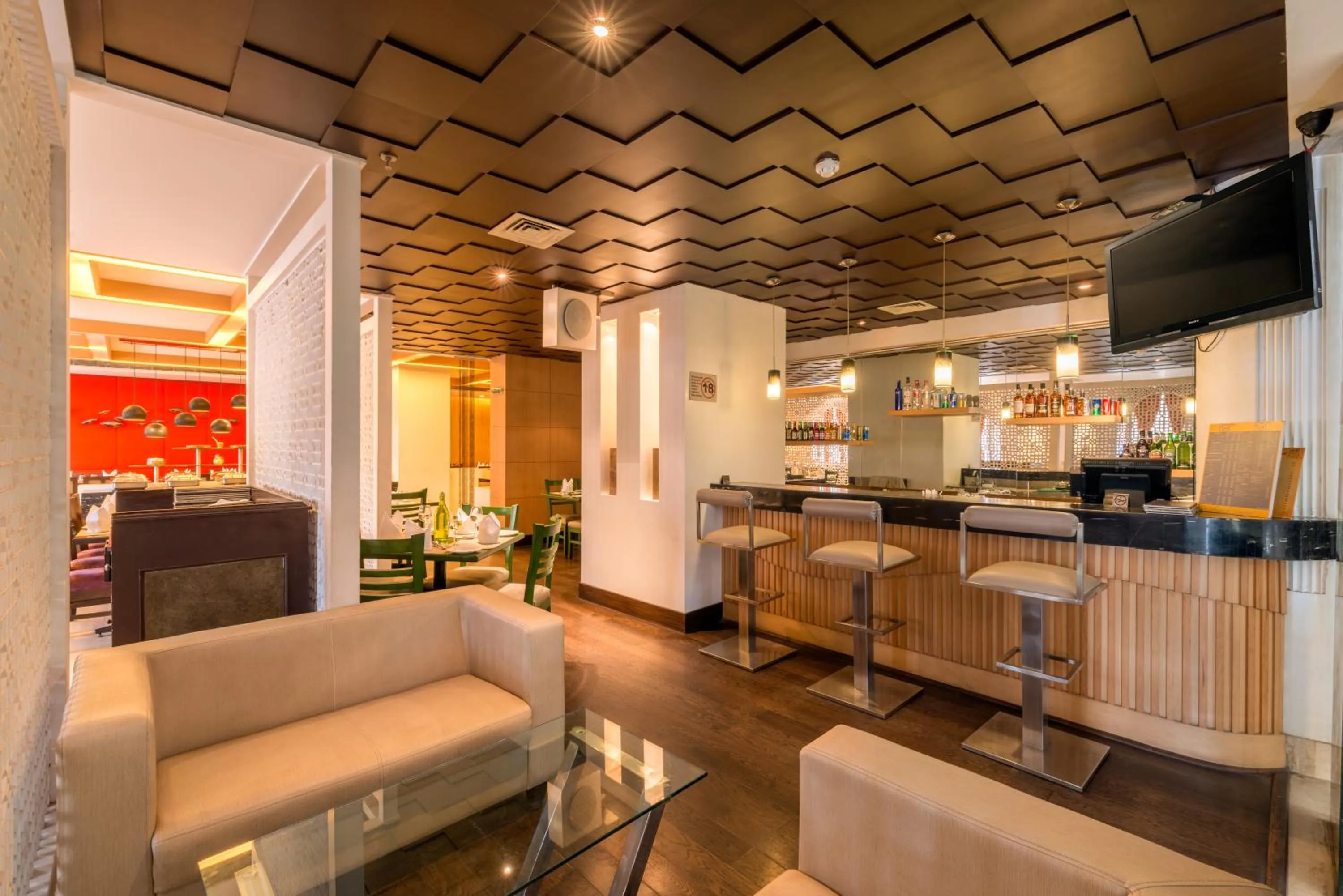Lounge or bar in Howard Plaza The Fern, Agra