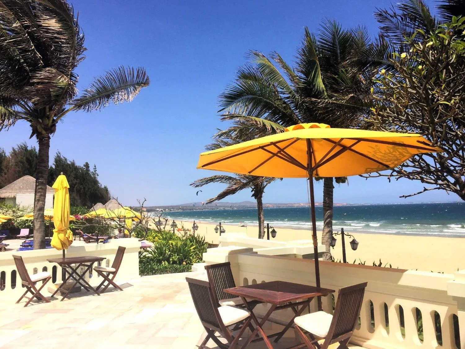 Patio in Allezboo Beach Resort & Spa