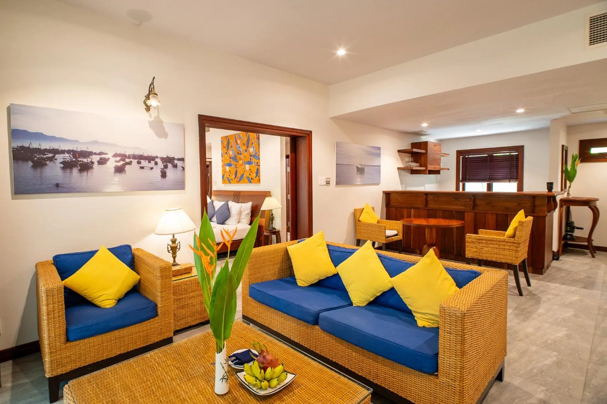 Living room in Allezboo Beach Resort & Spa