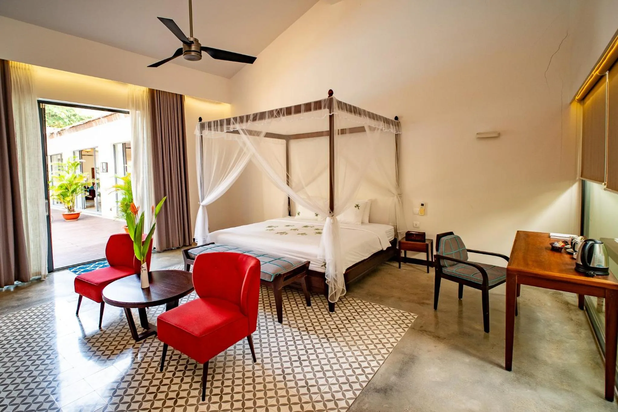 Property building, Bed in Allezboo Beach Resort & Spa