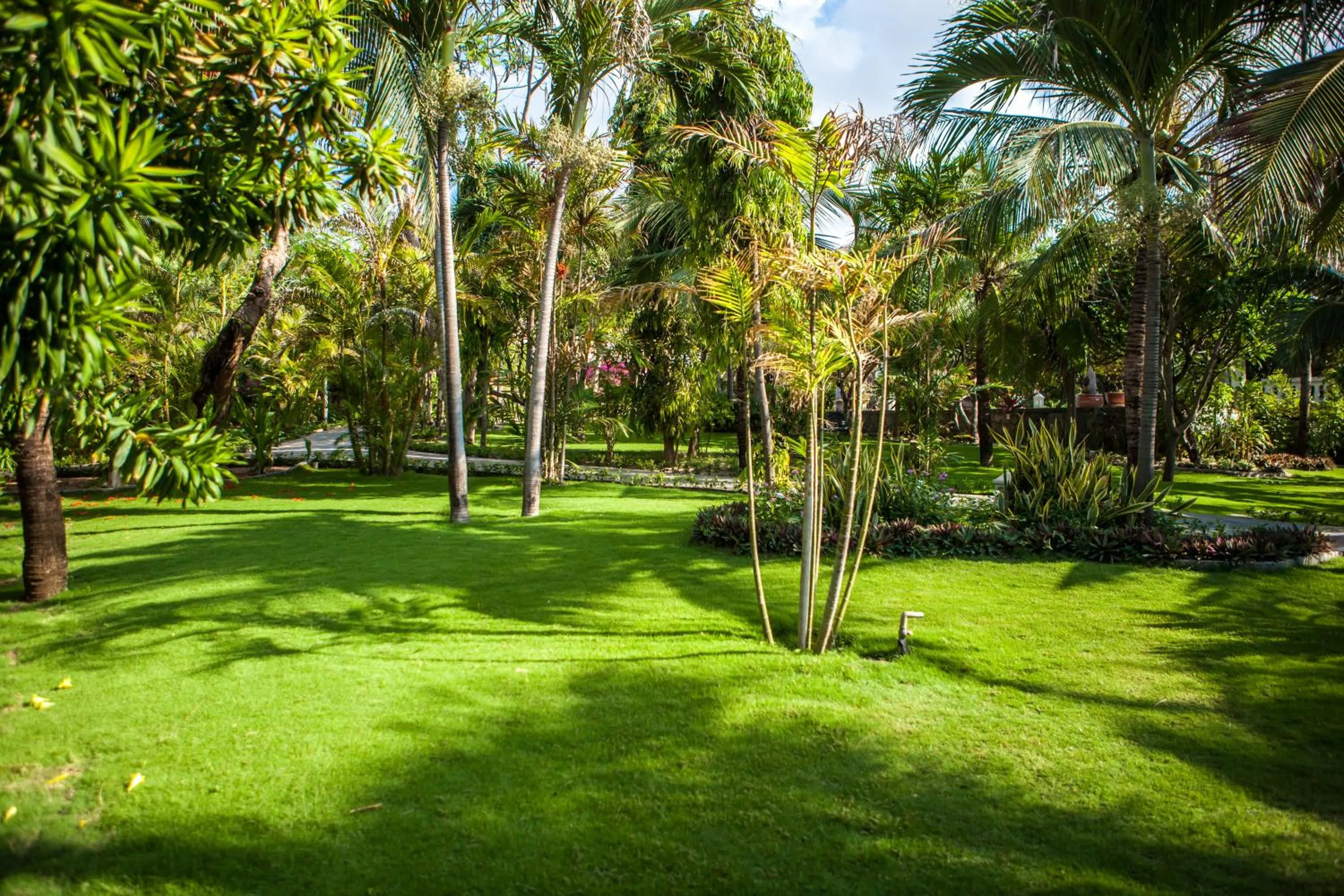 Garden in Allezboo Beach Resort & Spa