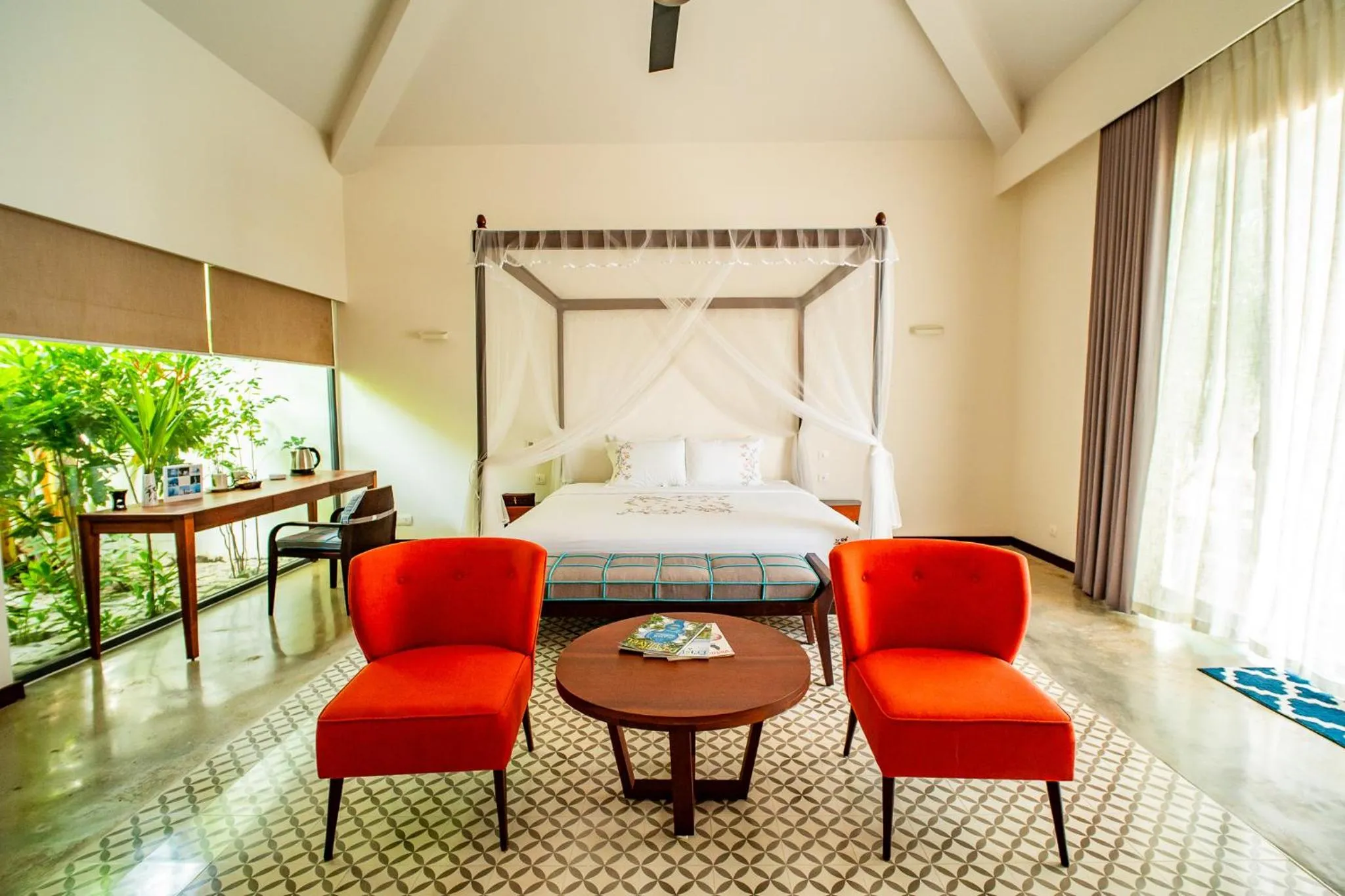 Property building, Bed in Allezboo Beach Resort & Spa