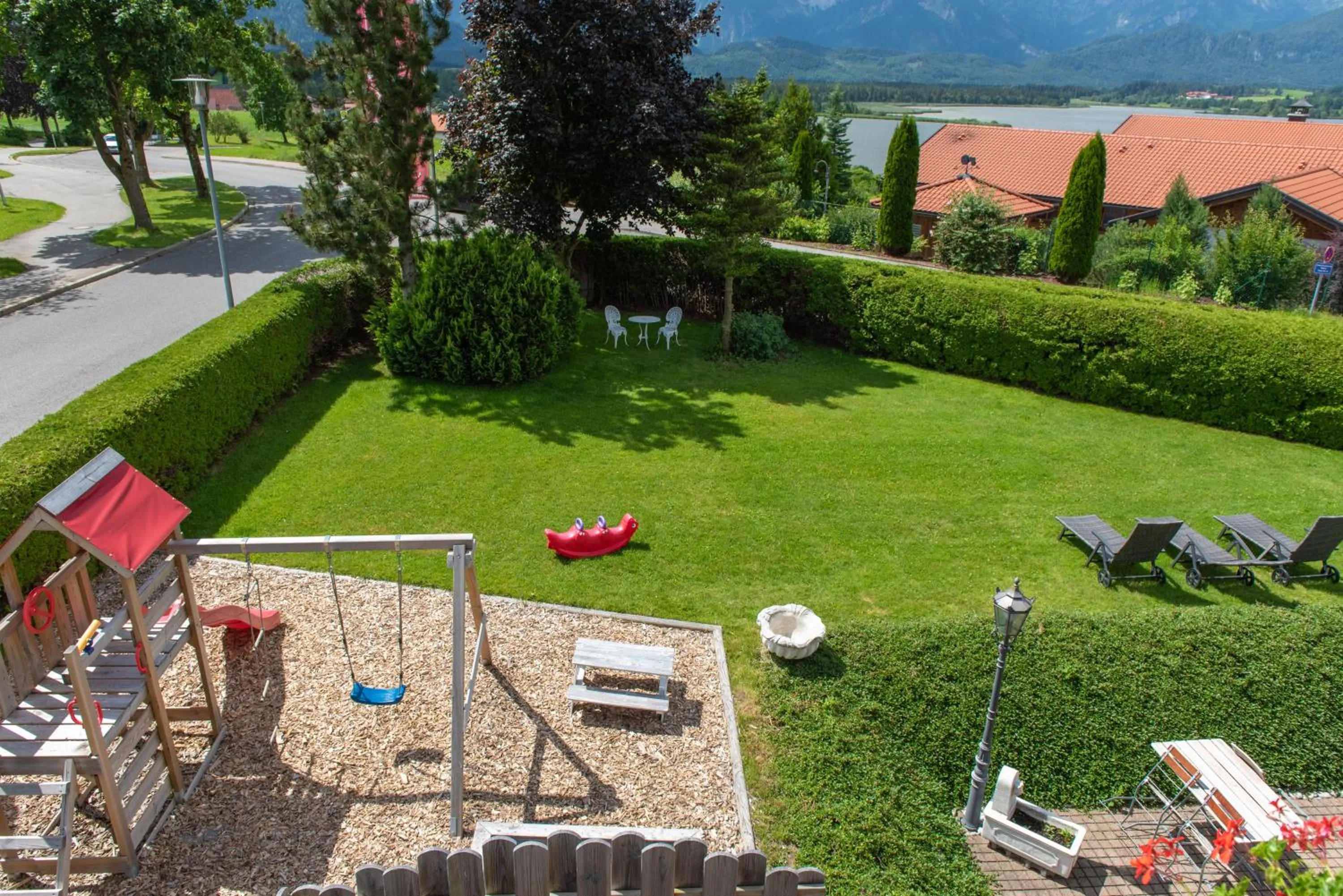 Children play ground in Hotel Alpenglühn