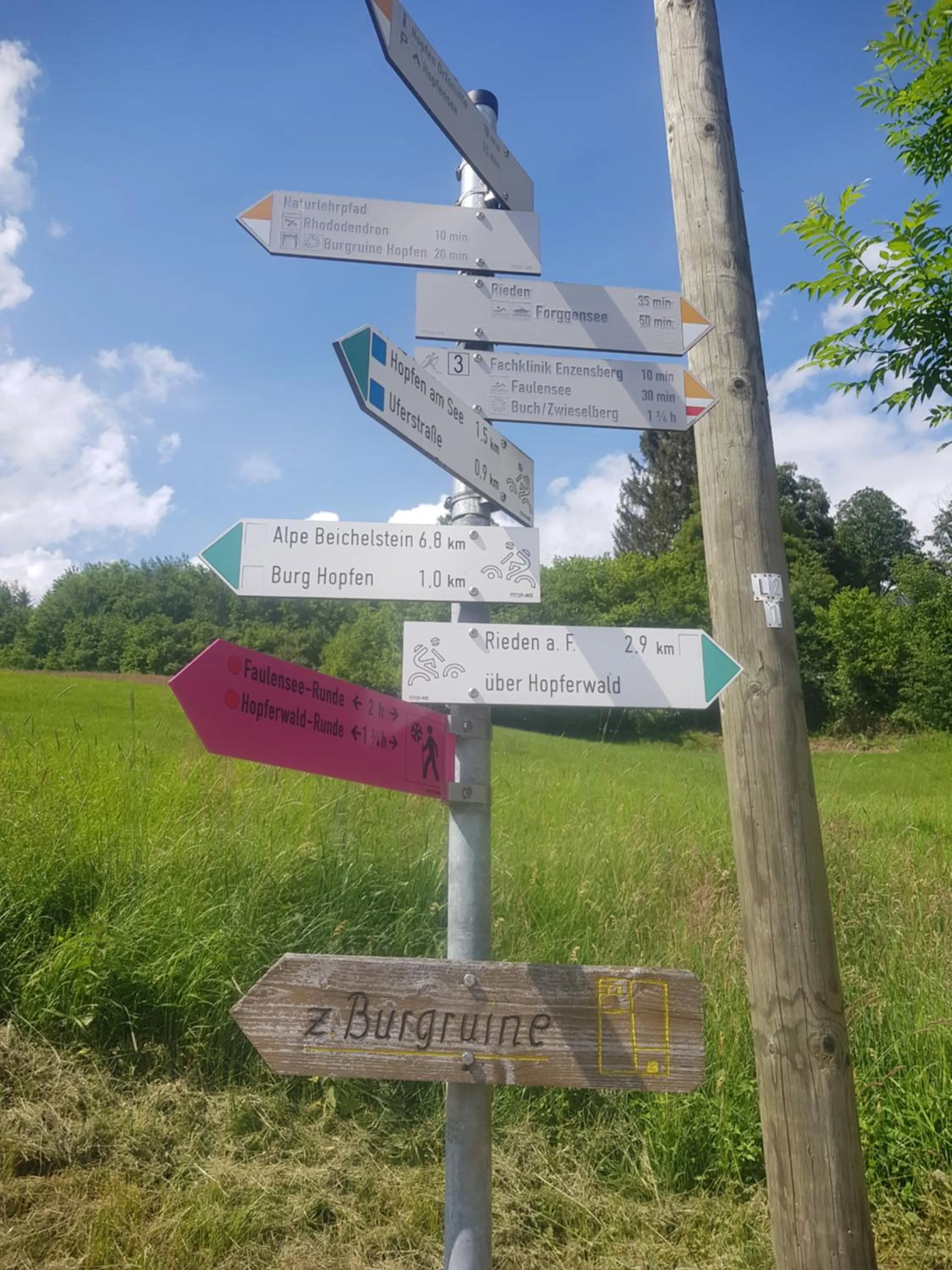 Hiking in Hotel Alpenglühn