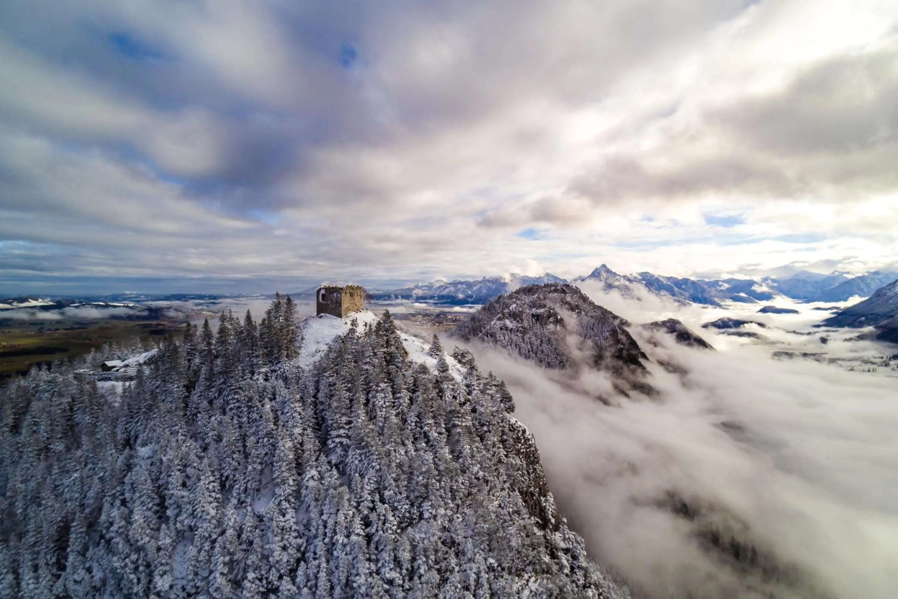 Natural landscape in Hotel Alpenglühn
