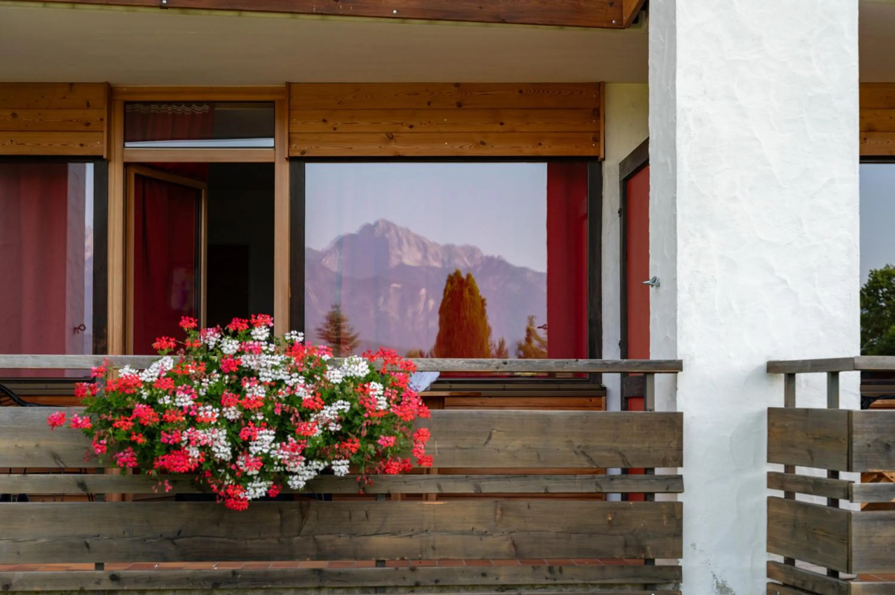 Property building in Hotel Alpenglühn