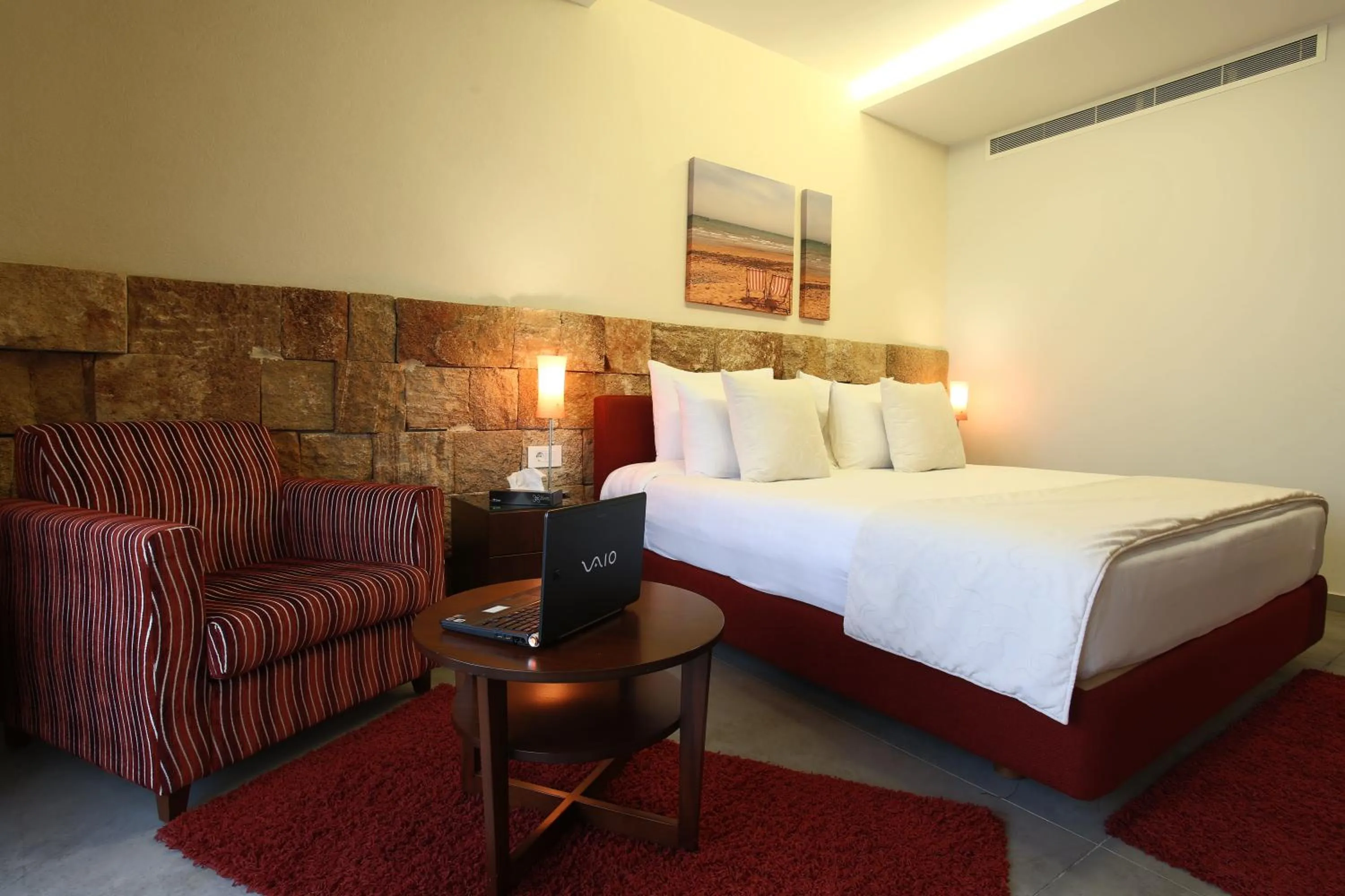 Photo of the whole room, Bed in Monoberge Hotel