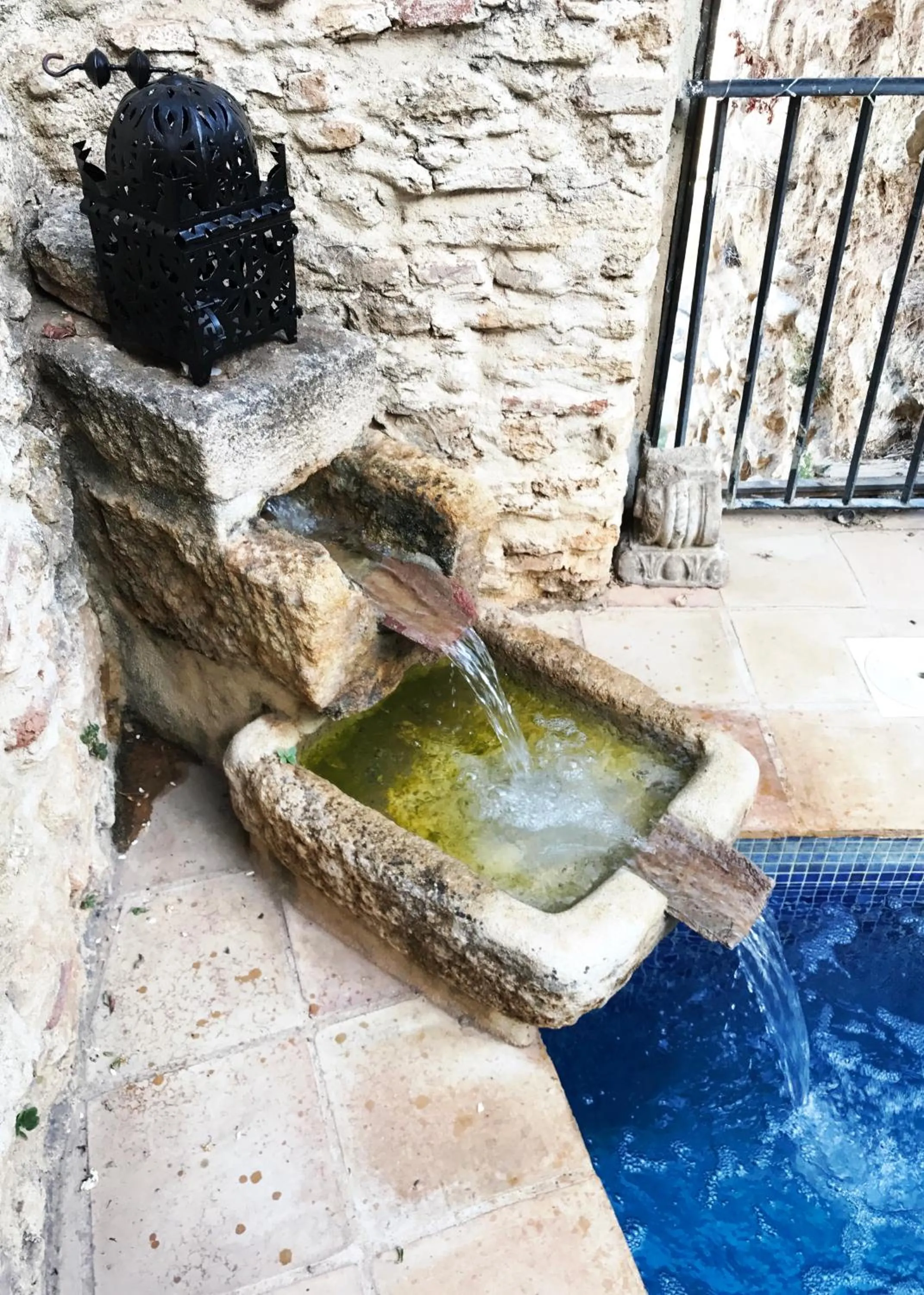 Decorative detail in Salvatierra Guest House