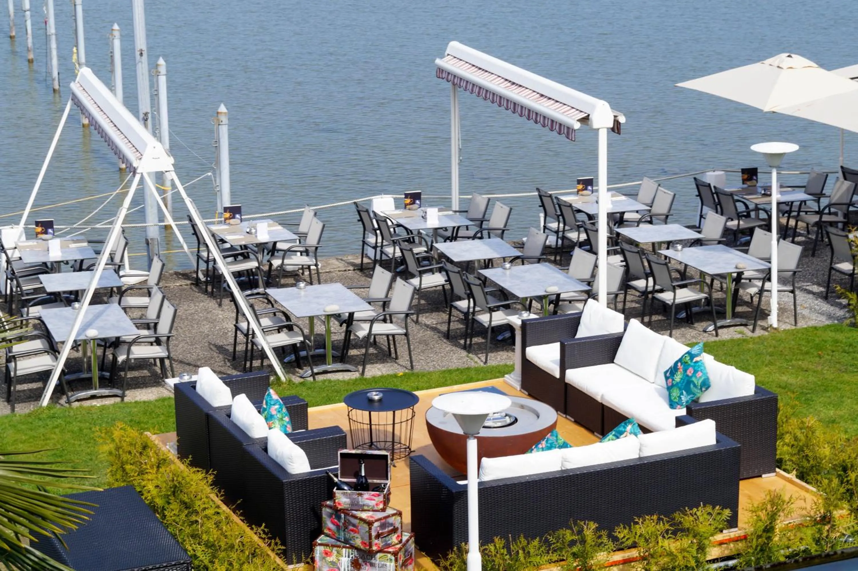 Patio in Bodenseehotel Weisses Rössli