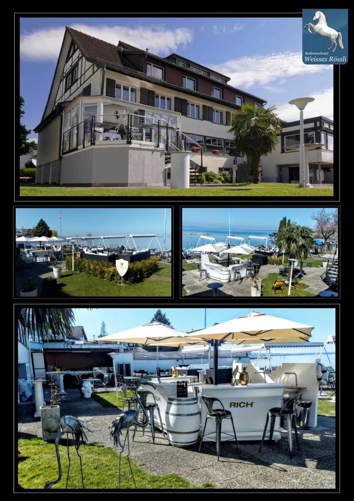 Lake view in Bodenseehotel Weisses Rössli