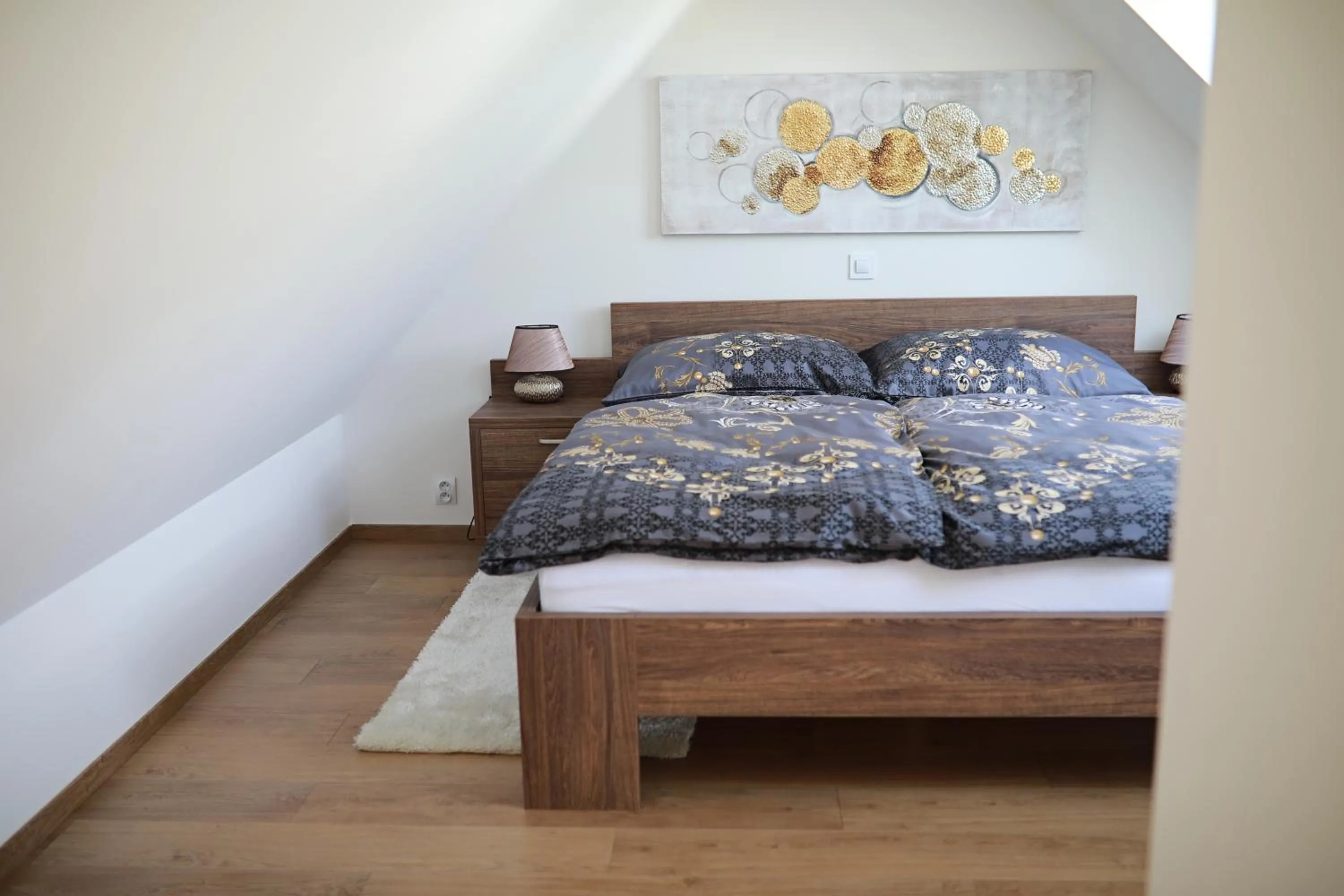 Bedroom, Bed in Penzion Sokolská