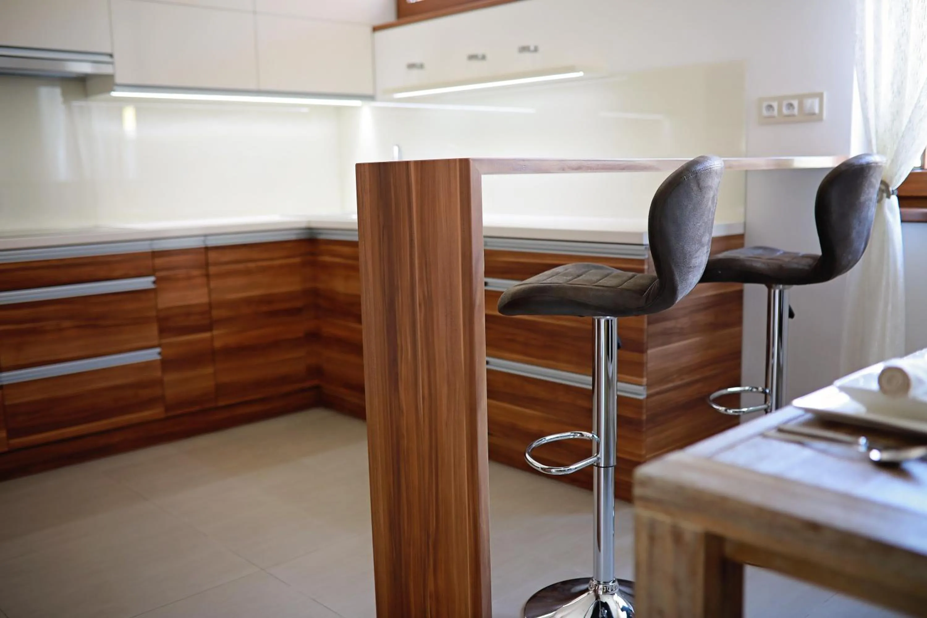 Kitchen or kitchenette in Penzion Sokolská