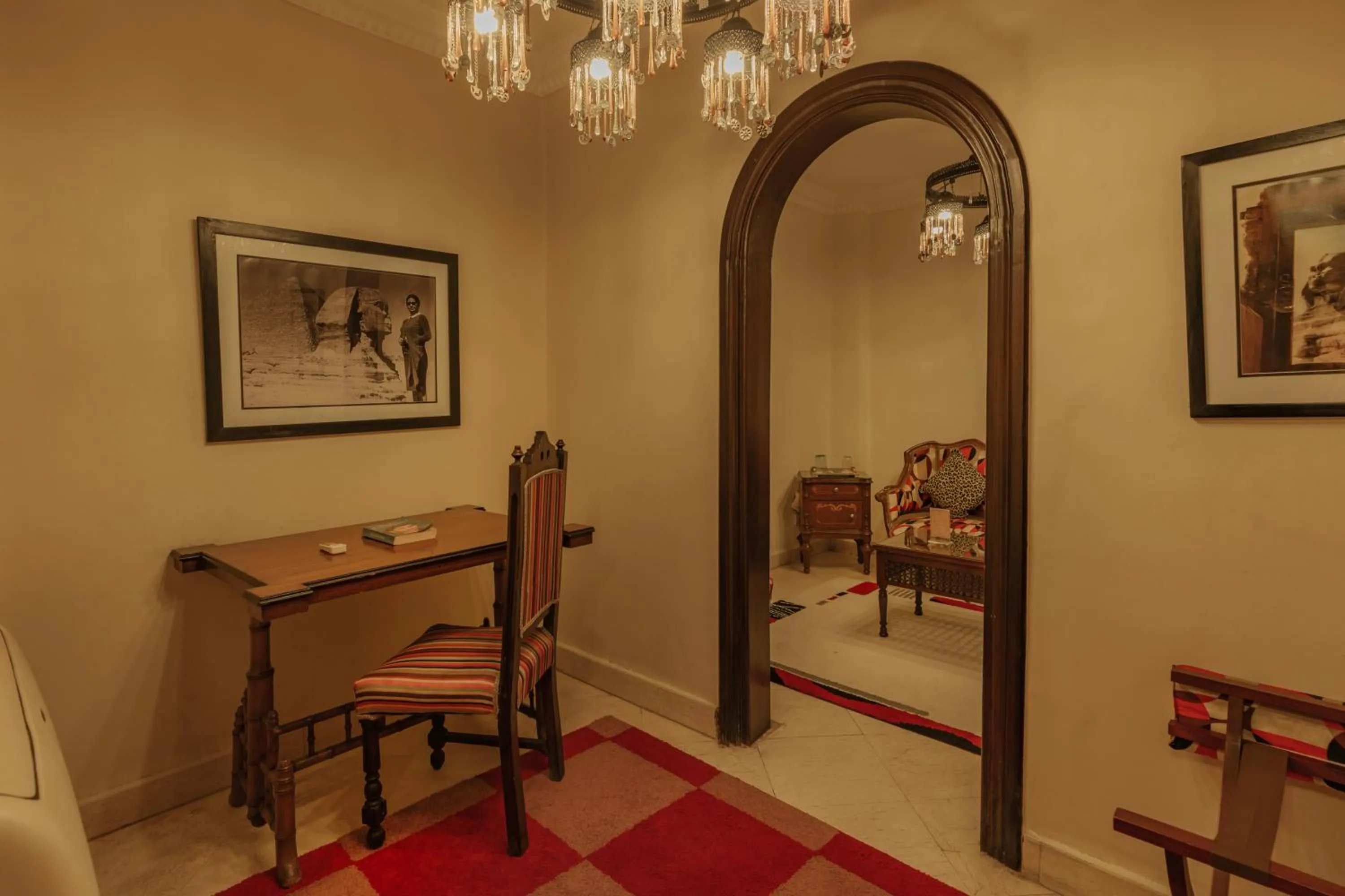 Living room in Le Riad Hotel de Charme