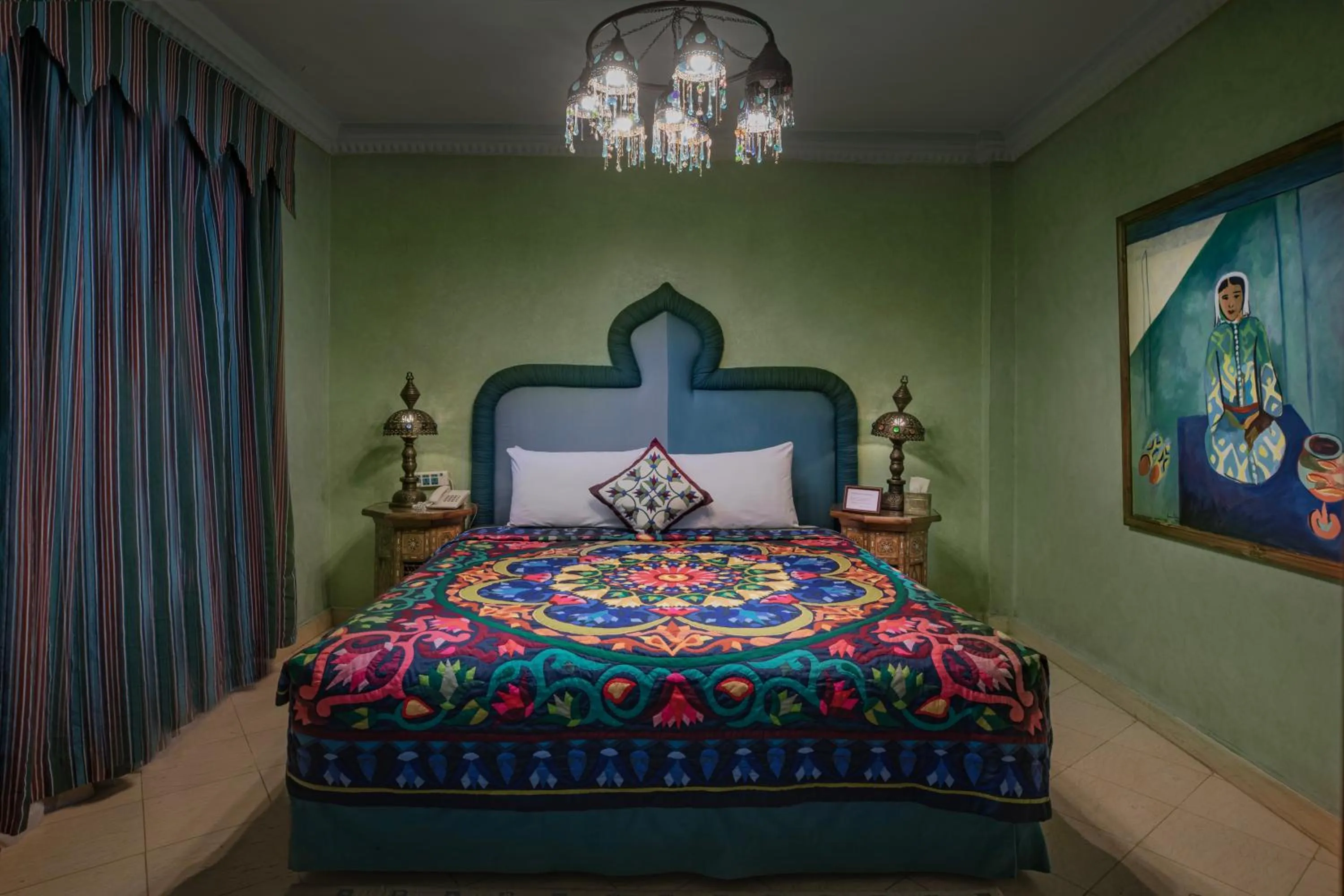 Bedroom, Bed in Le Riad Hotel de Charme