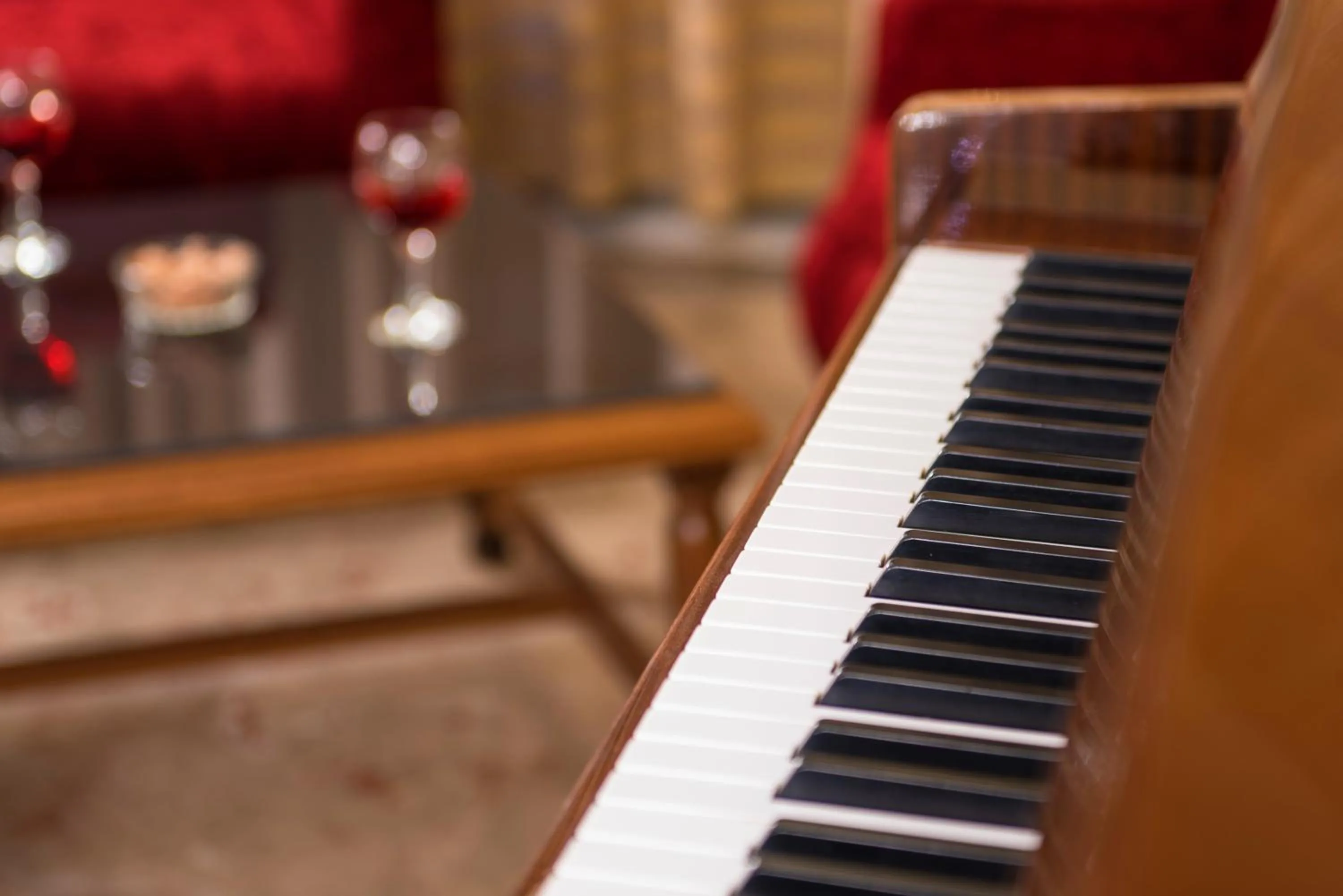 Living room in Sunset Hotel