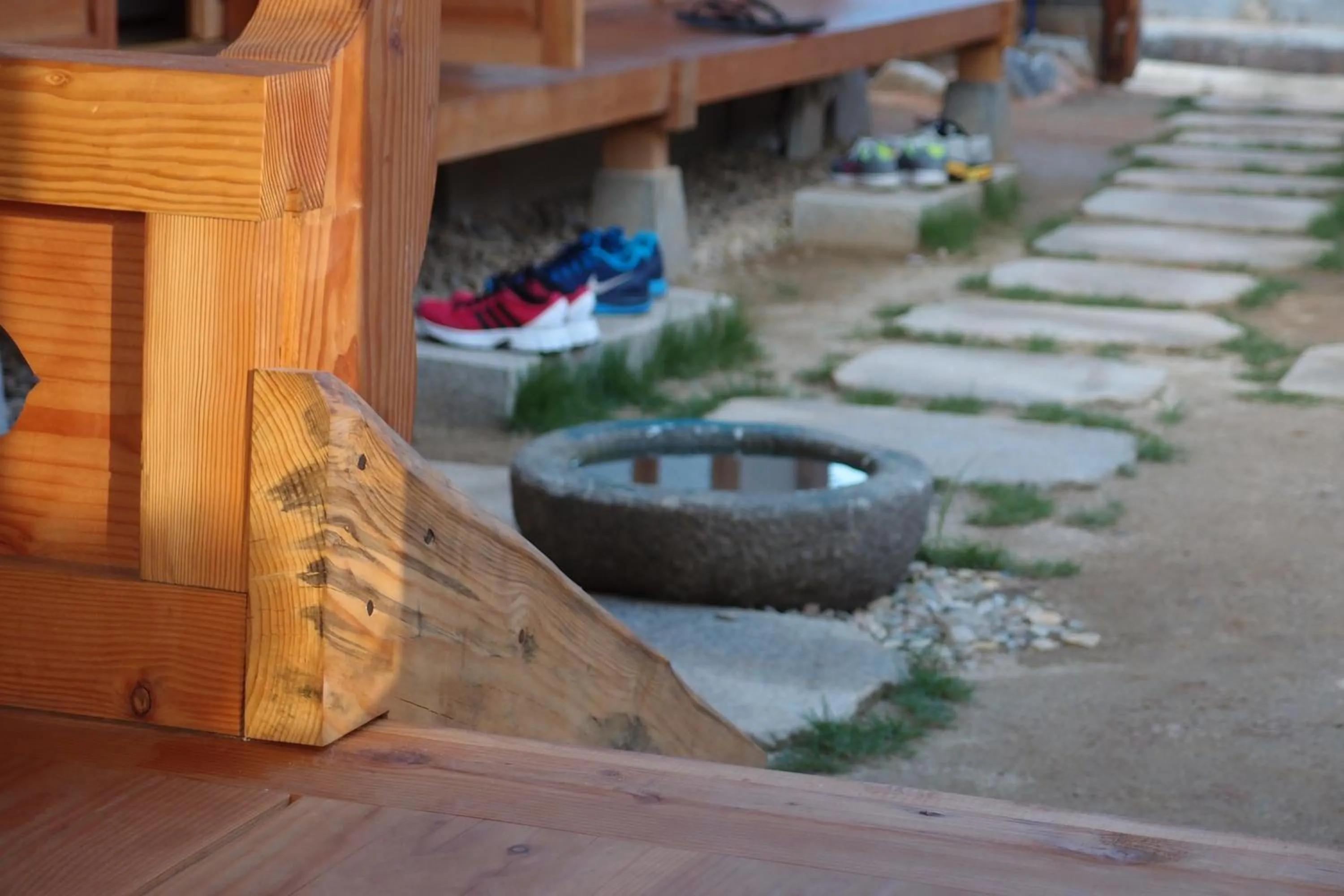 Garden view in Sarangroo