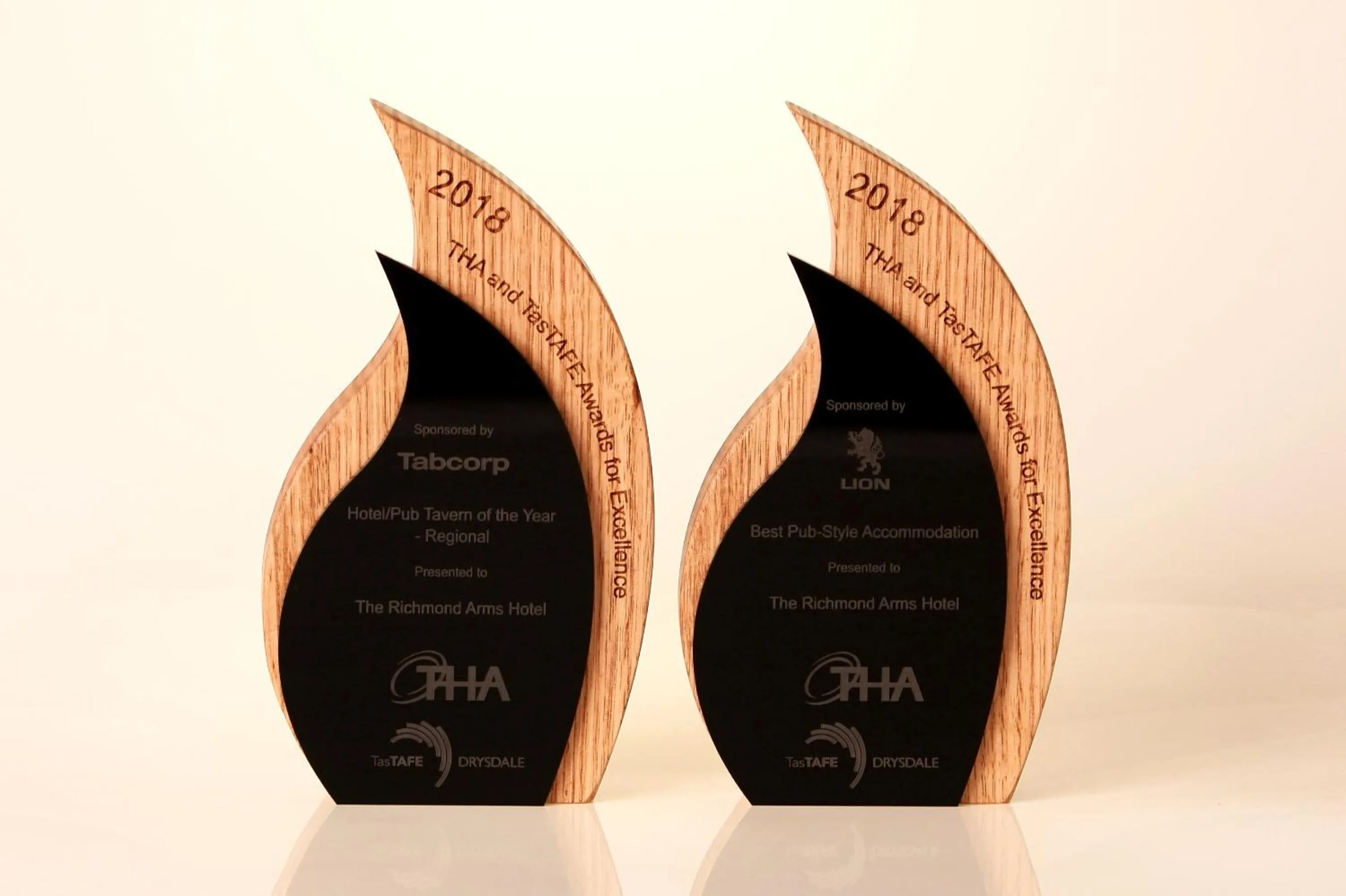 Certificate/Award in The Richmond Arms Hotel