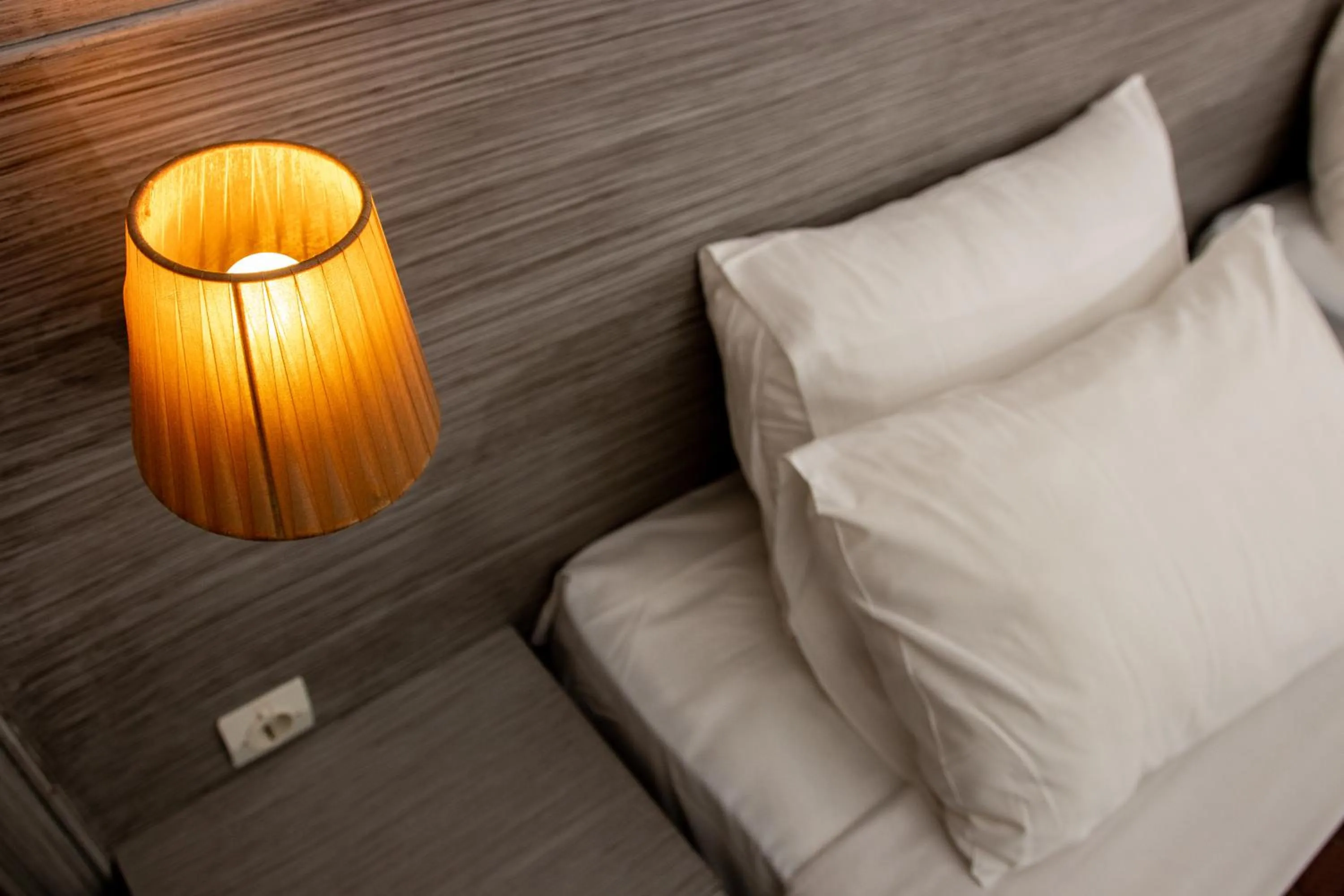 Bed in Anna Katerina Apartments