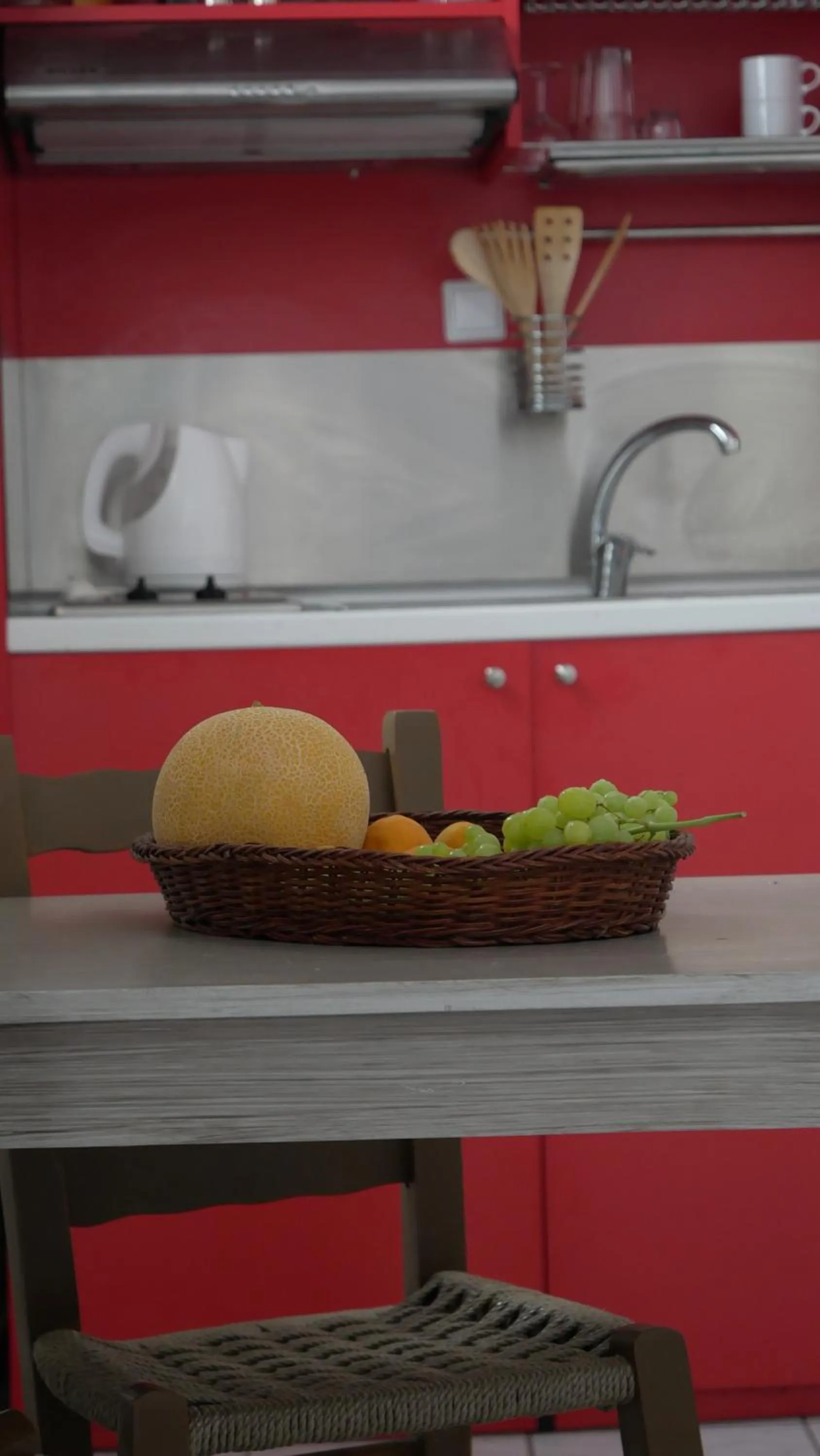 kitchen in Anna Katerina Apartments