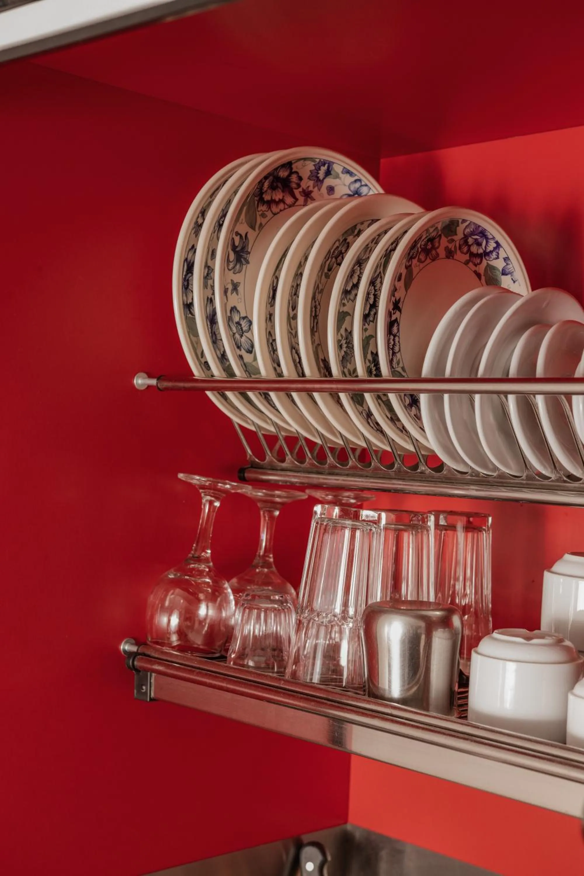 Kitchen or kitchenette in Anna Katerina Apartments