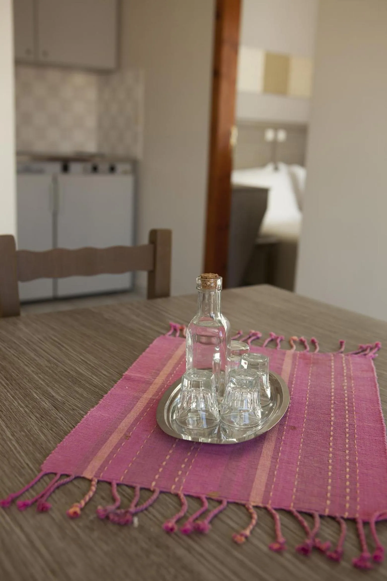 Kitchen or kitchenette in Anna Katerina Apartments