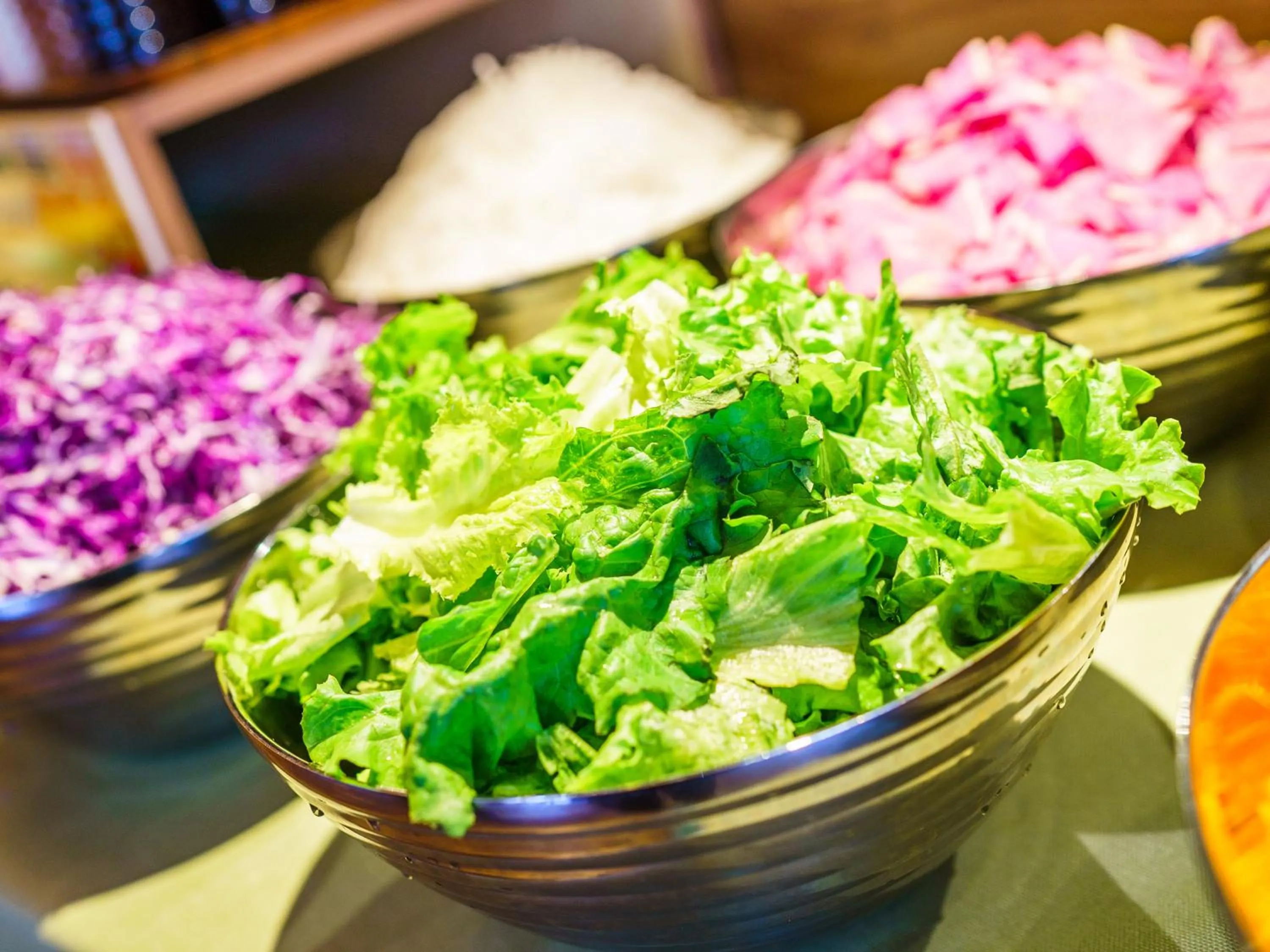 Buffet breakfast in Super Hotel Premier Musashi Kosugi Ekimae