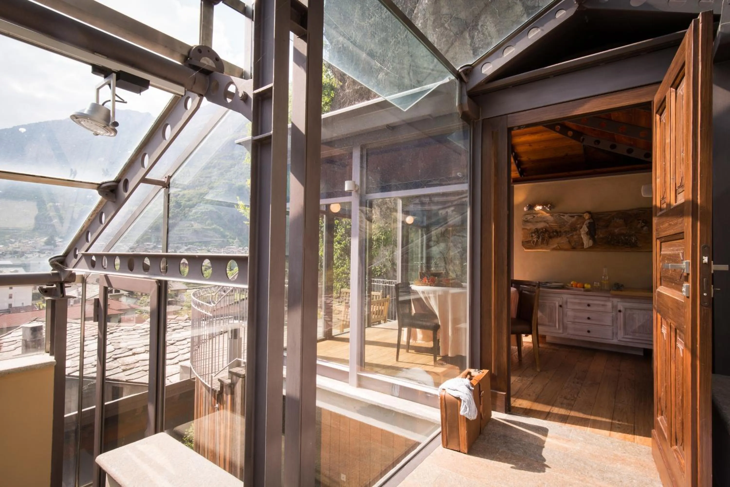 Balcony/Terrace in Hotel Ad Gallias