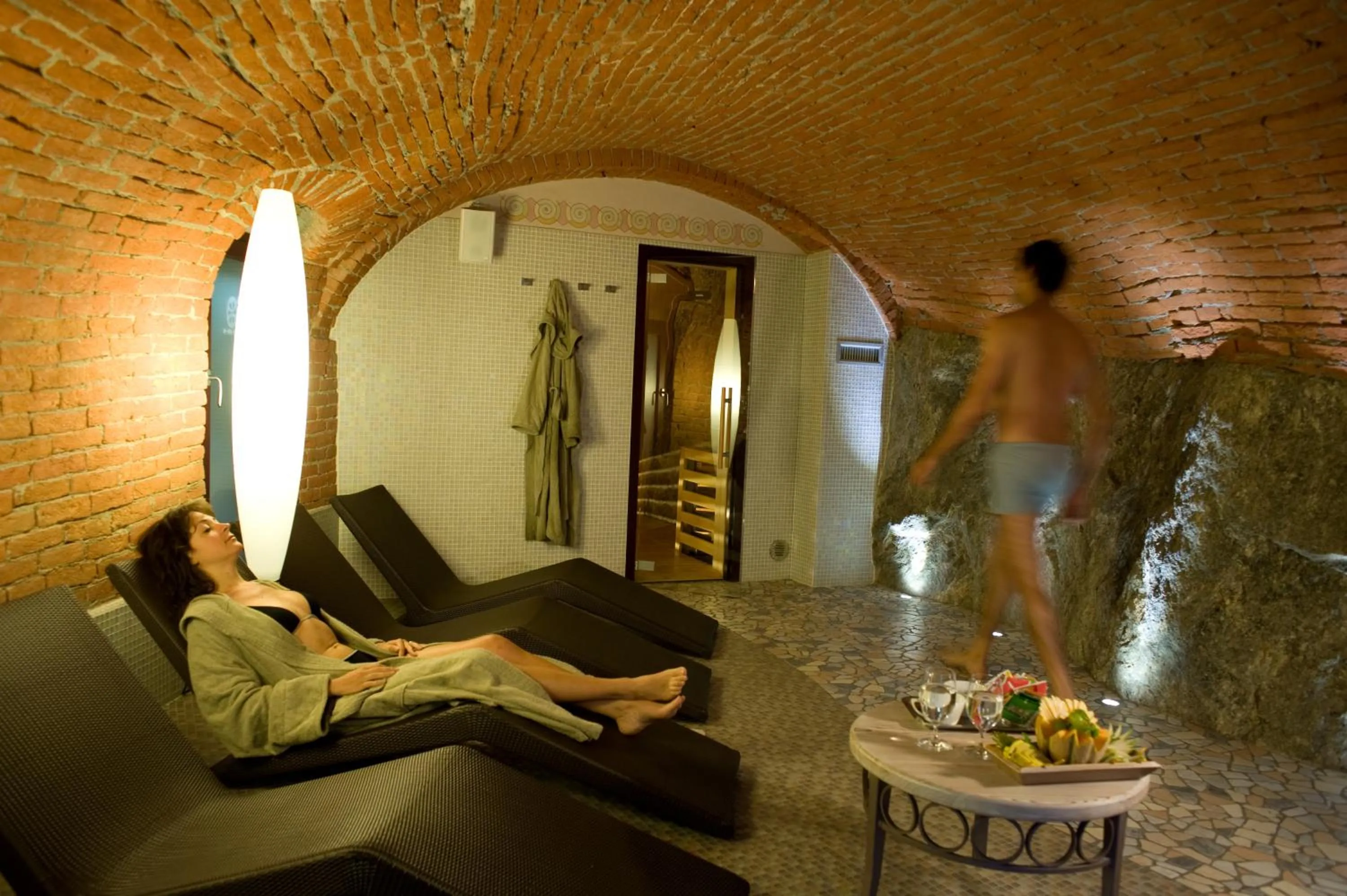 Spa and wellness centre/facilities in Hotel Ad Gallias